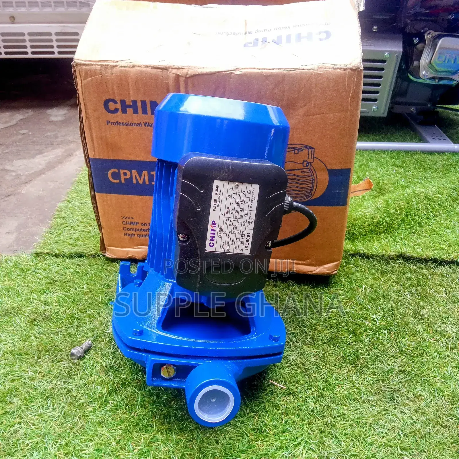 1.0hp CHIMP Professional Water Pump CPM158 Stainless Steel