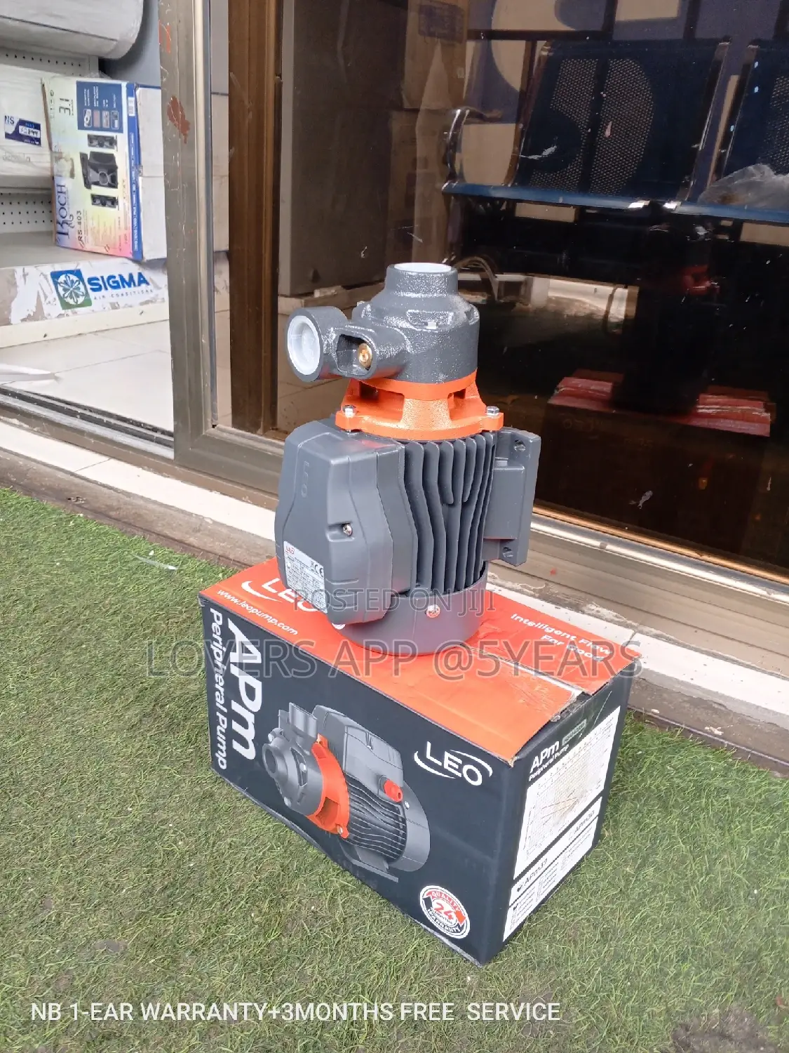 Leo Water Pump Stainless Pump 0.5HP
