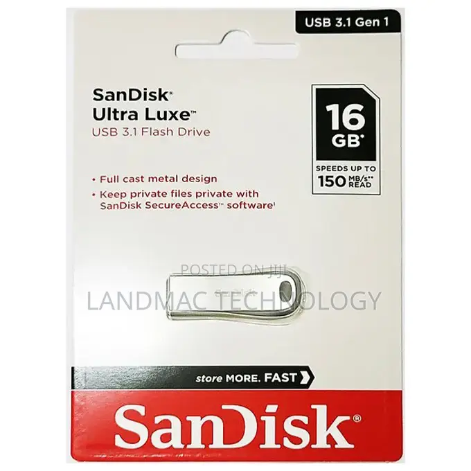 Sandisk Ultra Luxe USB 3.1 Flash Drive