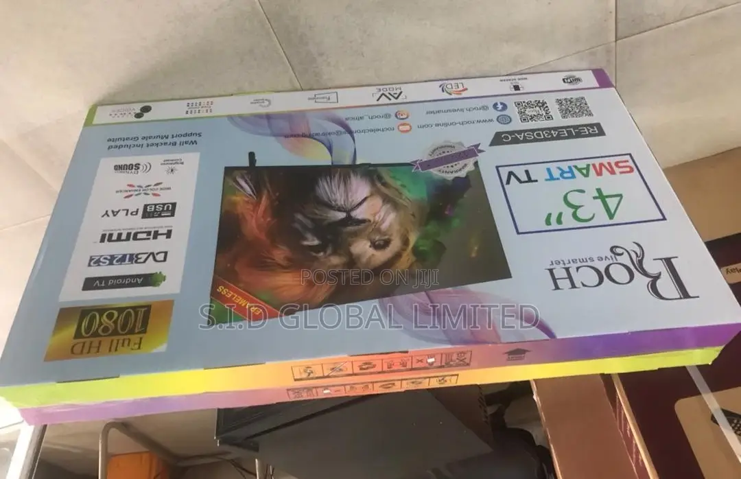 Get Latest Roch RH-LE43DSA1-A Smart Led TV Full Hd-43