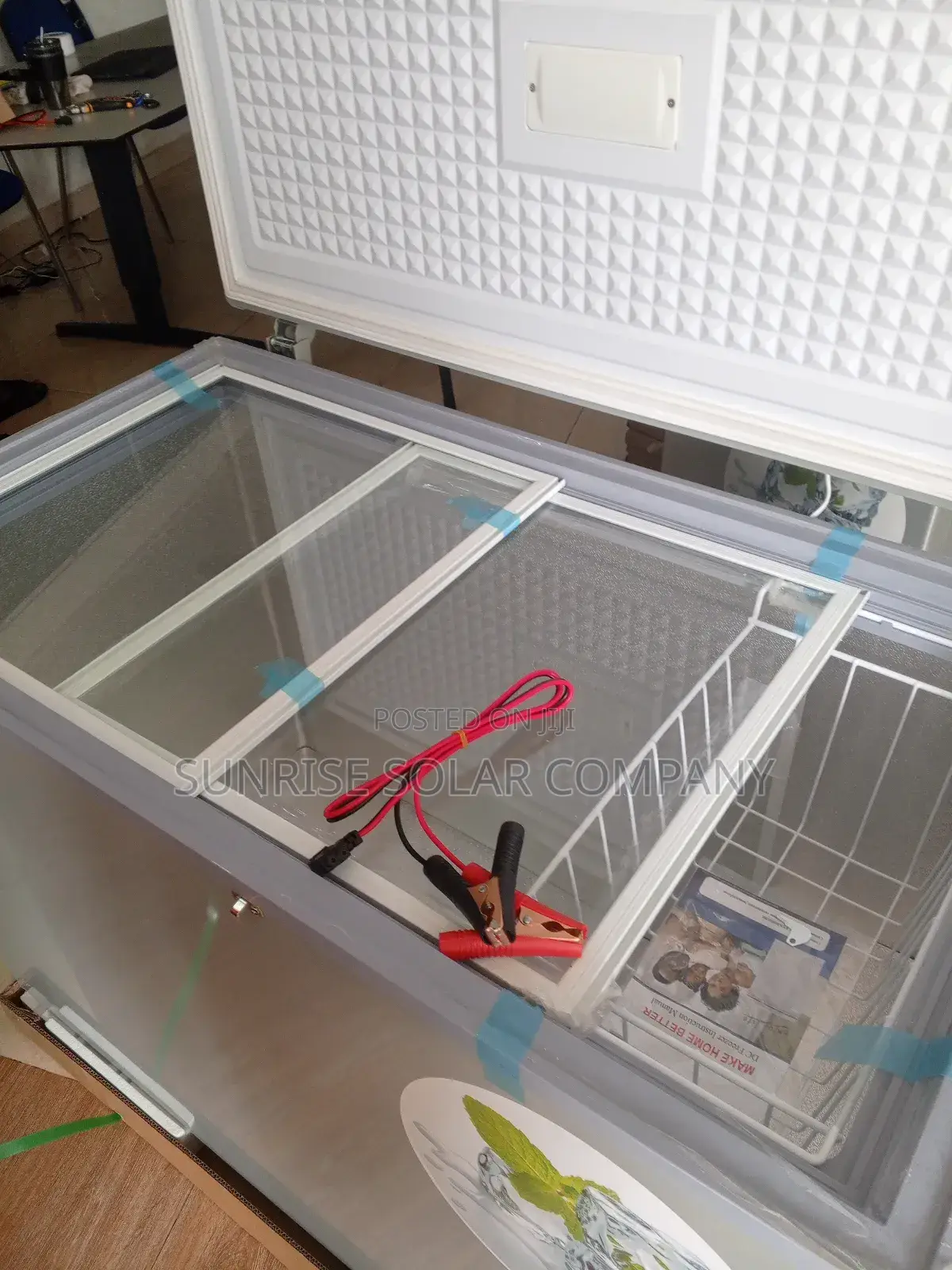 Solar Dc/AC Chest Freezer 318l