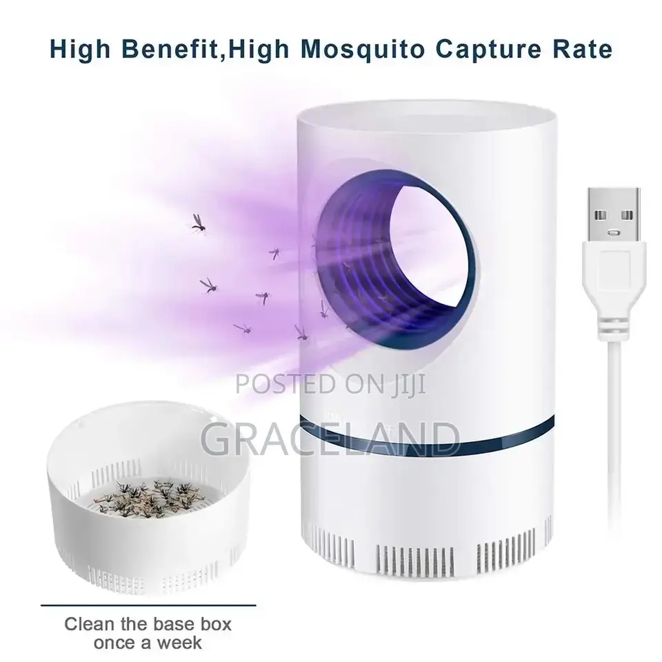 Indoor Electric Mosquito Trap Mosquito Killer Lamp With USB