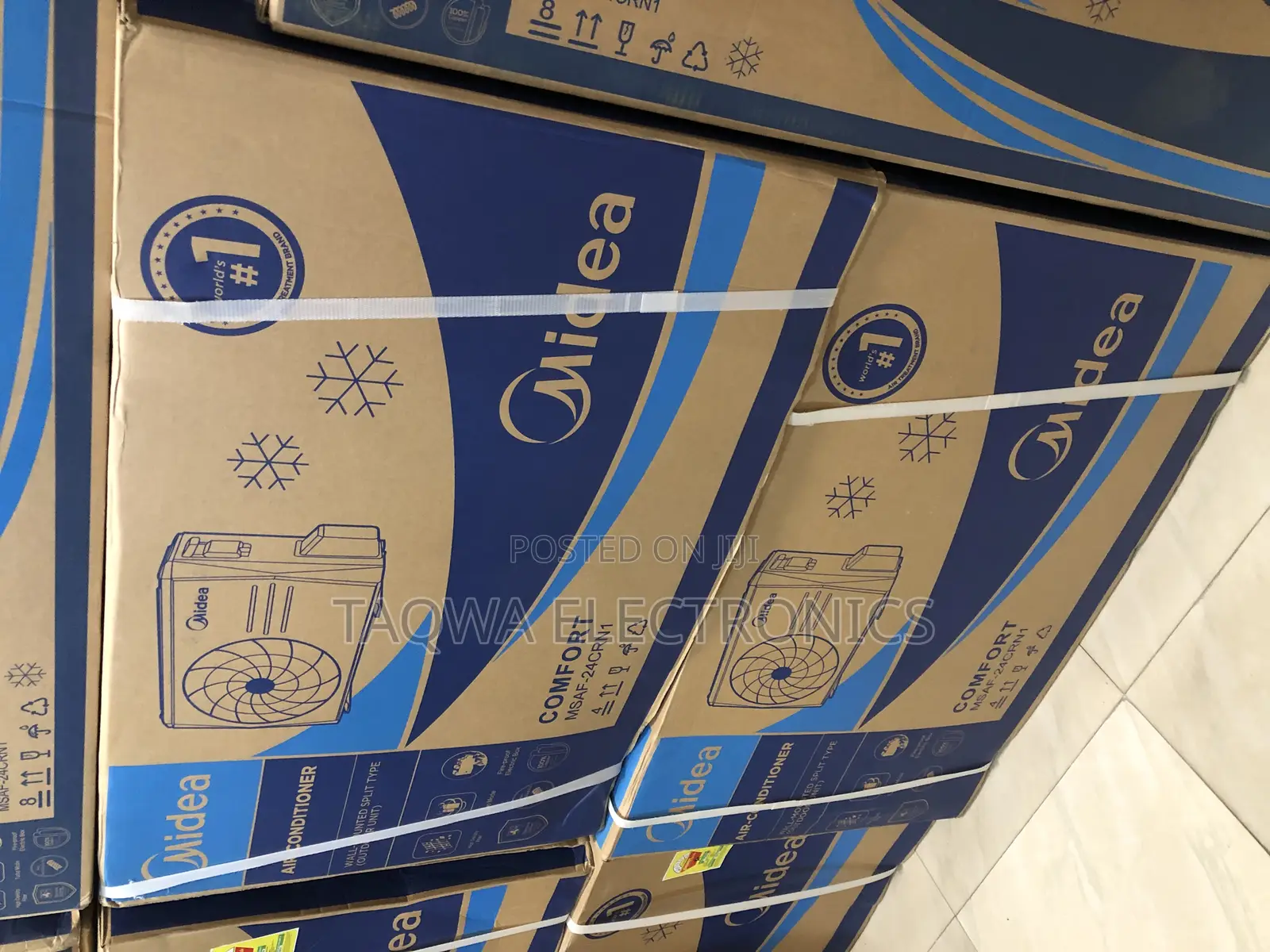 Latest 2.5hp R410 / Midea Ac.