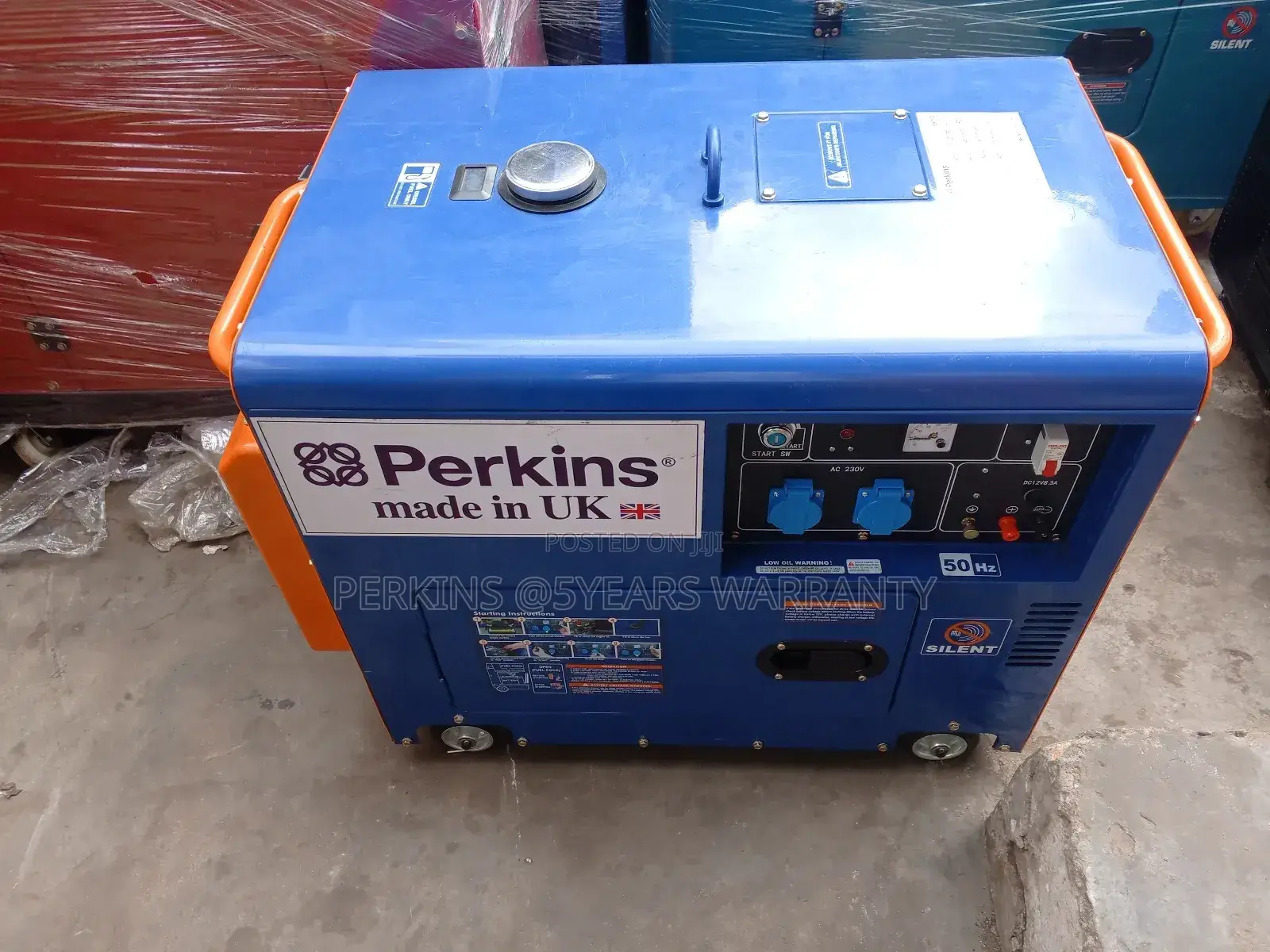New Perkins Generator Super Silent Generator Single Phase