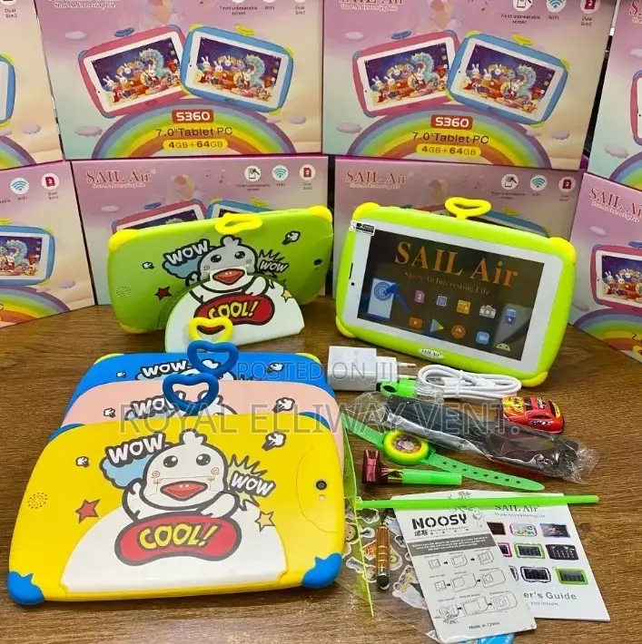 Sail Air S360 Kids Tablet(Unbreakable Screen)