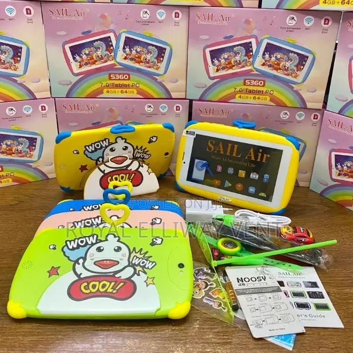 Sail Air S360 Kids Tablet(Unbreakable Screen)
