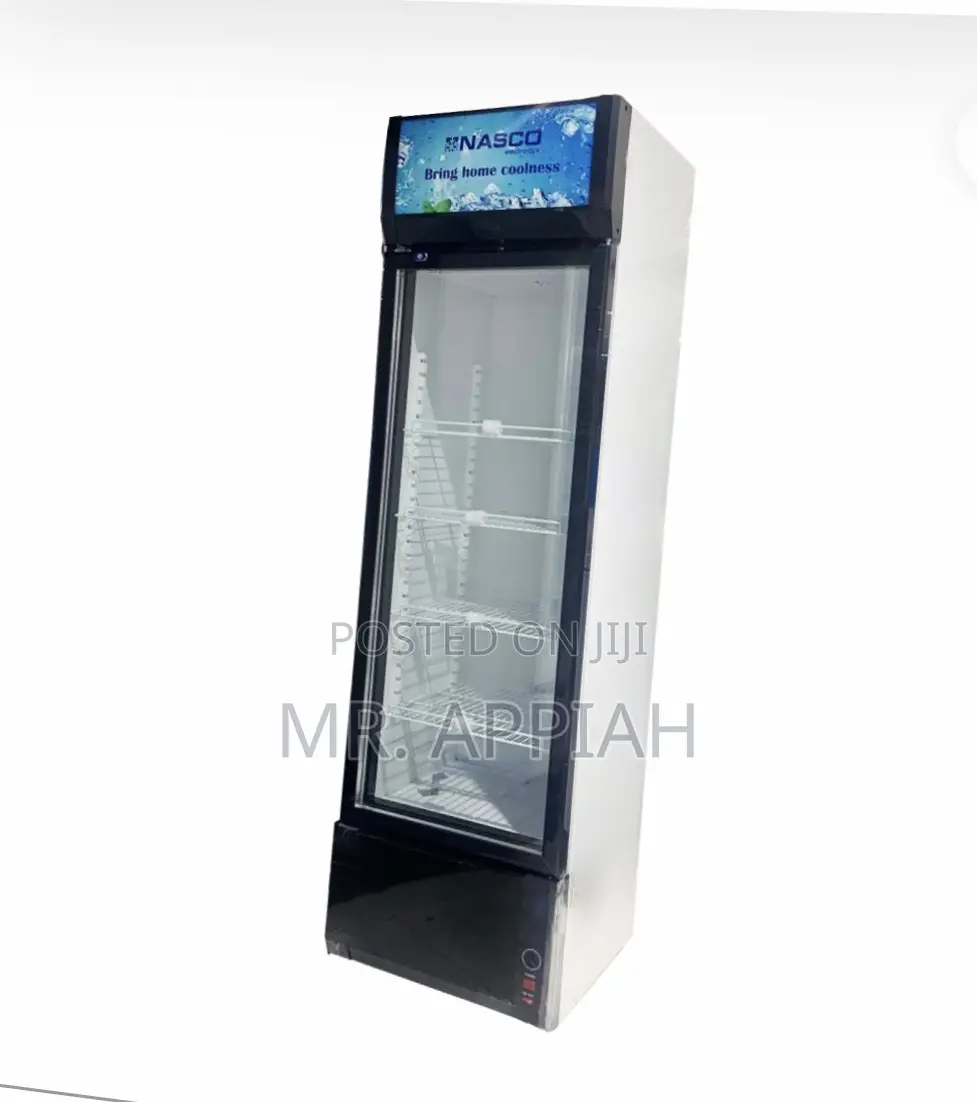Sleek Designed Nasco 1 Door Display Fridge Nas-Fl400-1dr