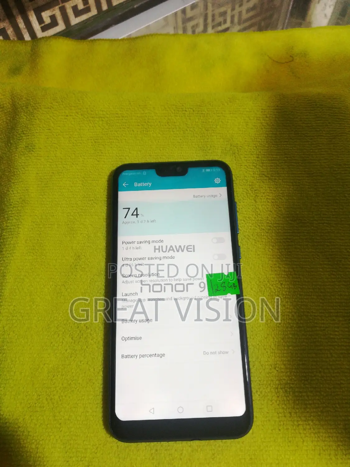 Huawei Honor 9X 128 GB Blue
