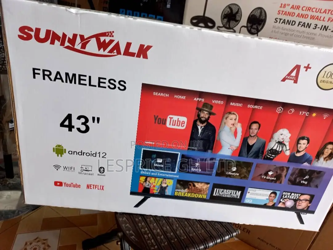 Sunny Walk// 43” Android the Best!!