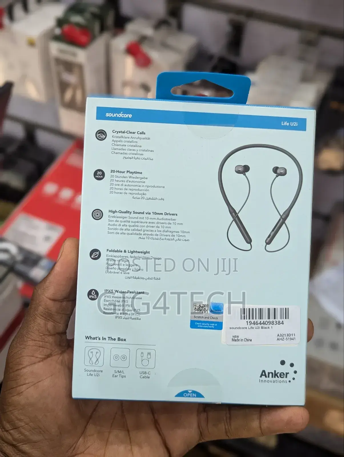Soundcore by Anker Wireless Neckband Life U2i