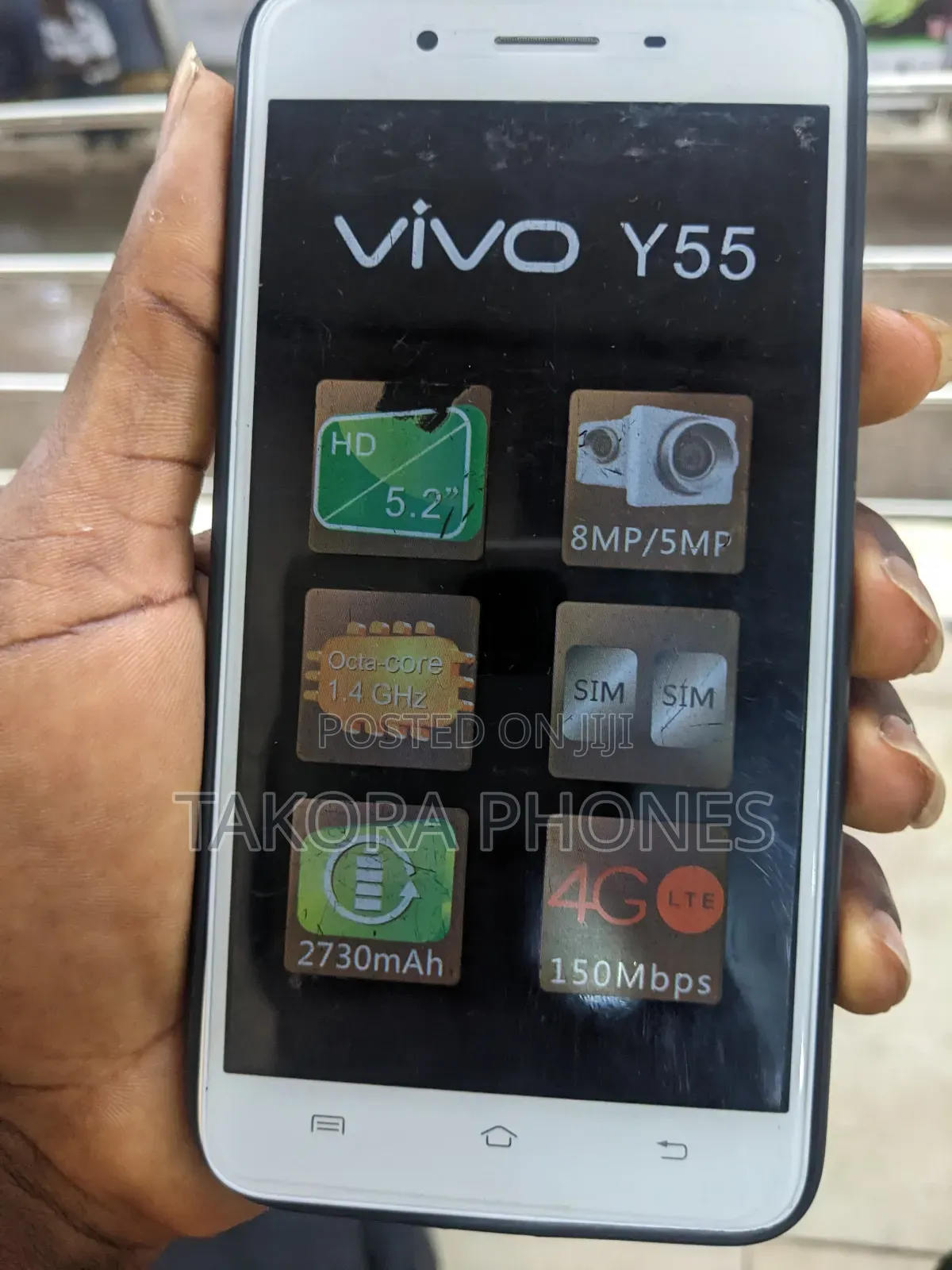 Vivo Y55 5G 128 GB Rose Gold