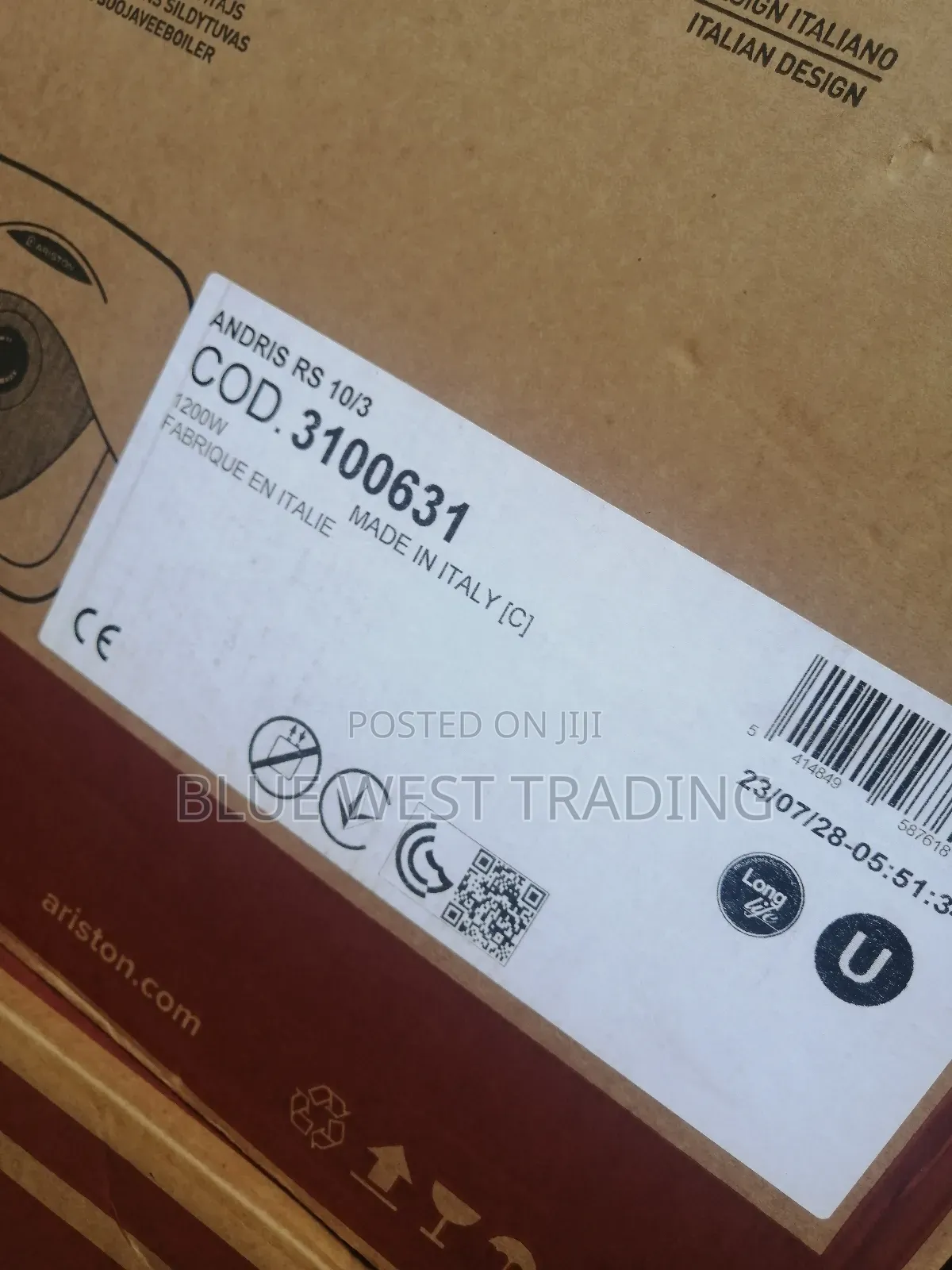 Ariston Water Heater 10 Litres