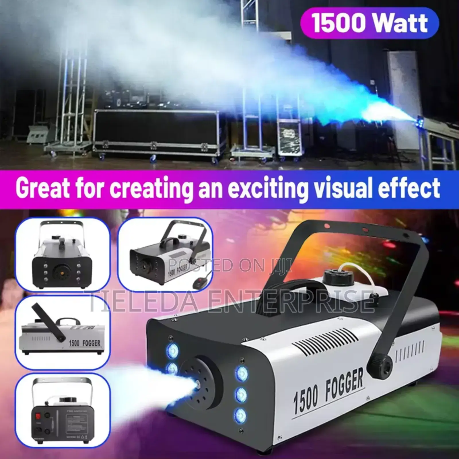 Visual Effects 1500watts Smoke Machine