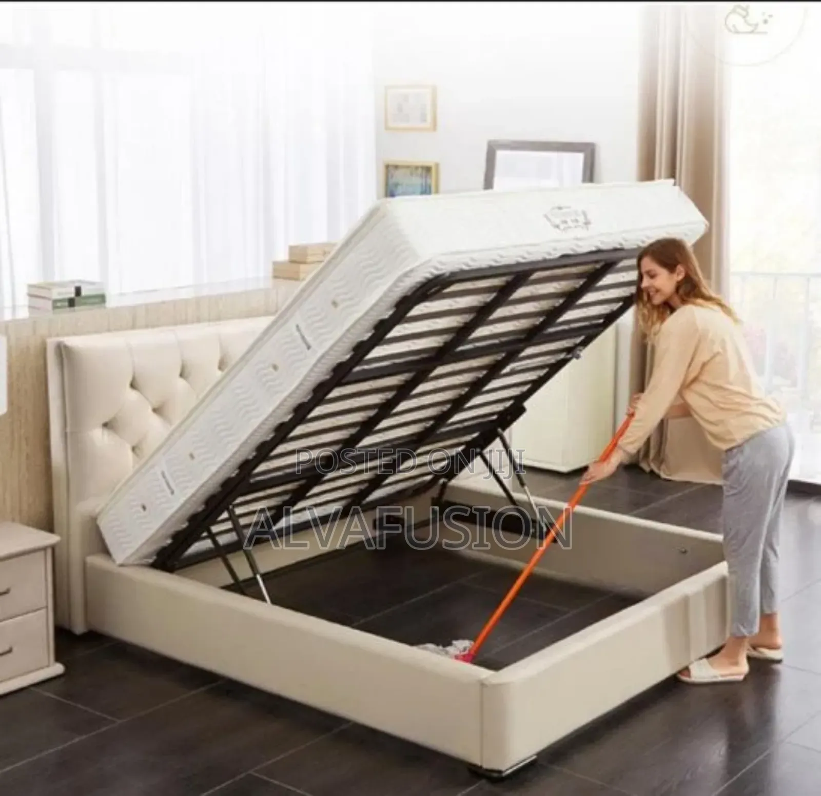 Lift Up Fitting Gas Spring Struts *Without Bed/Frame*