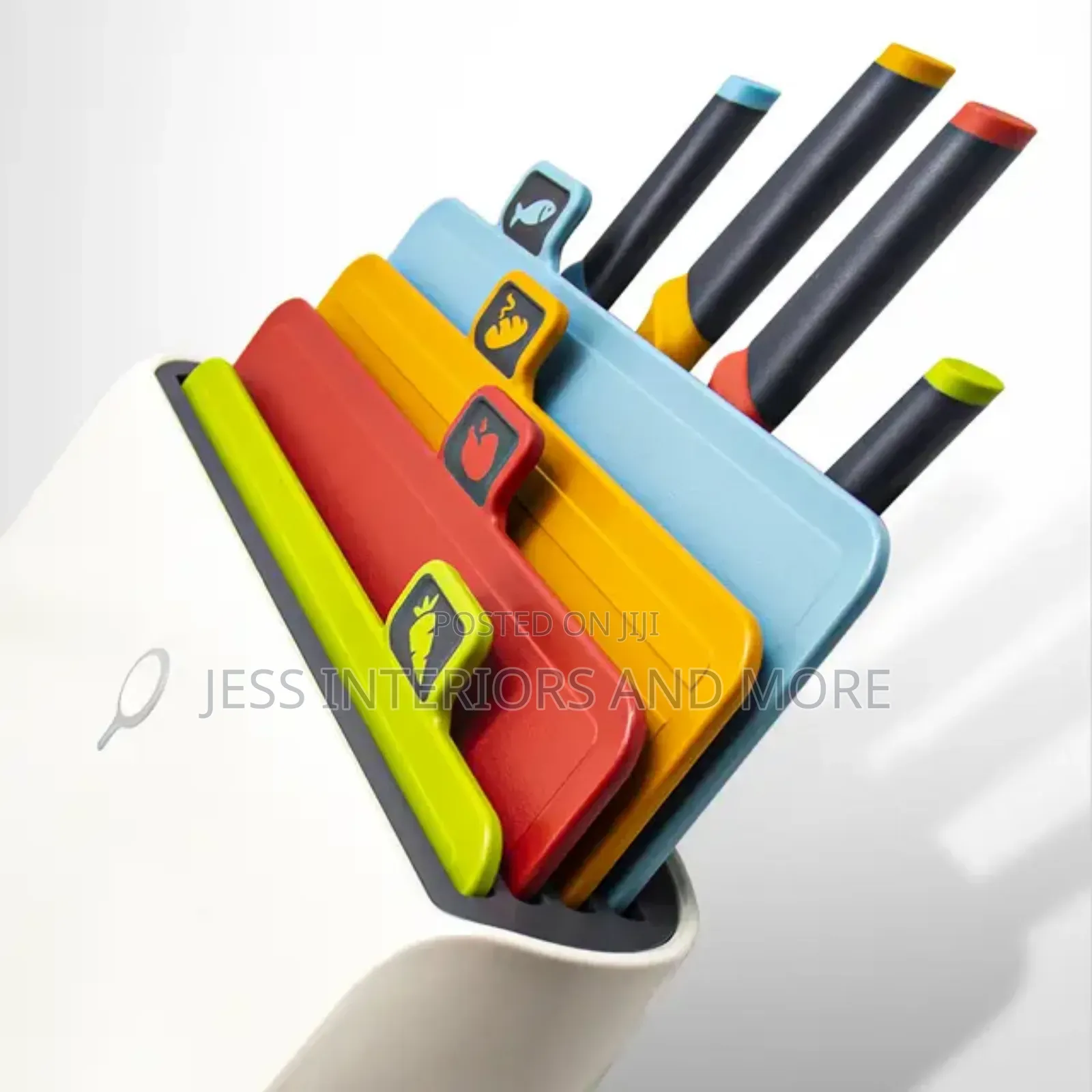Smart Cutting Board and Knife Set
