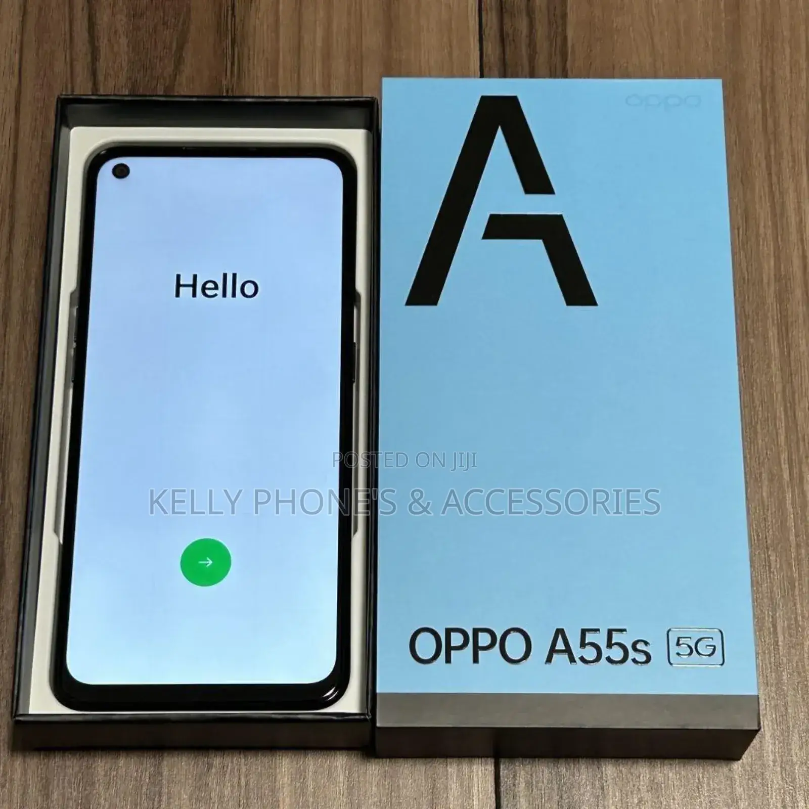 New Oppo A55 5G 128 GB Green