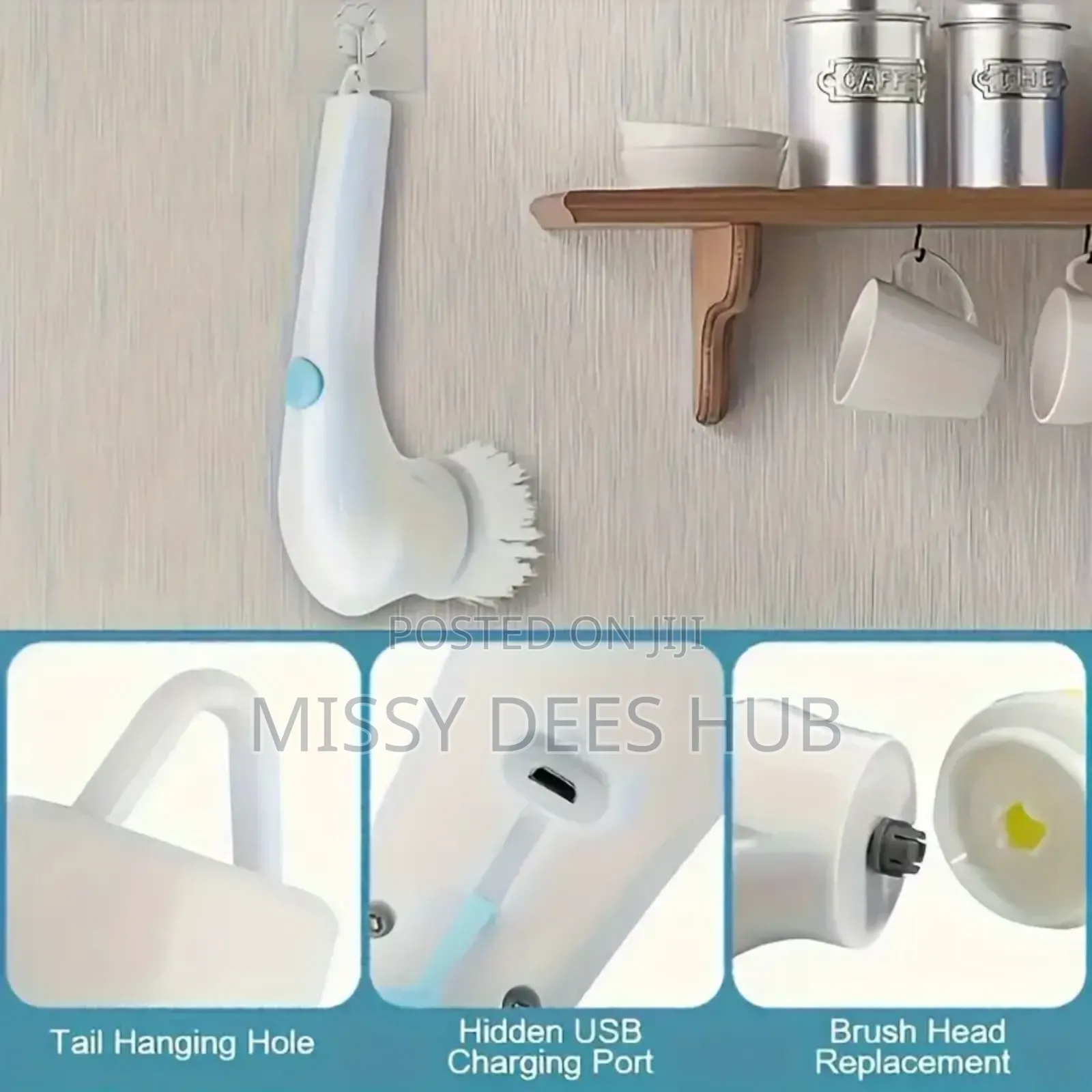 Magic Brush / Mini Spin Scrubber