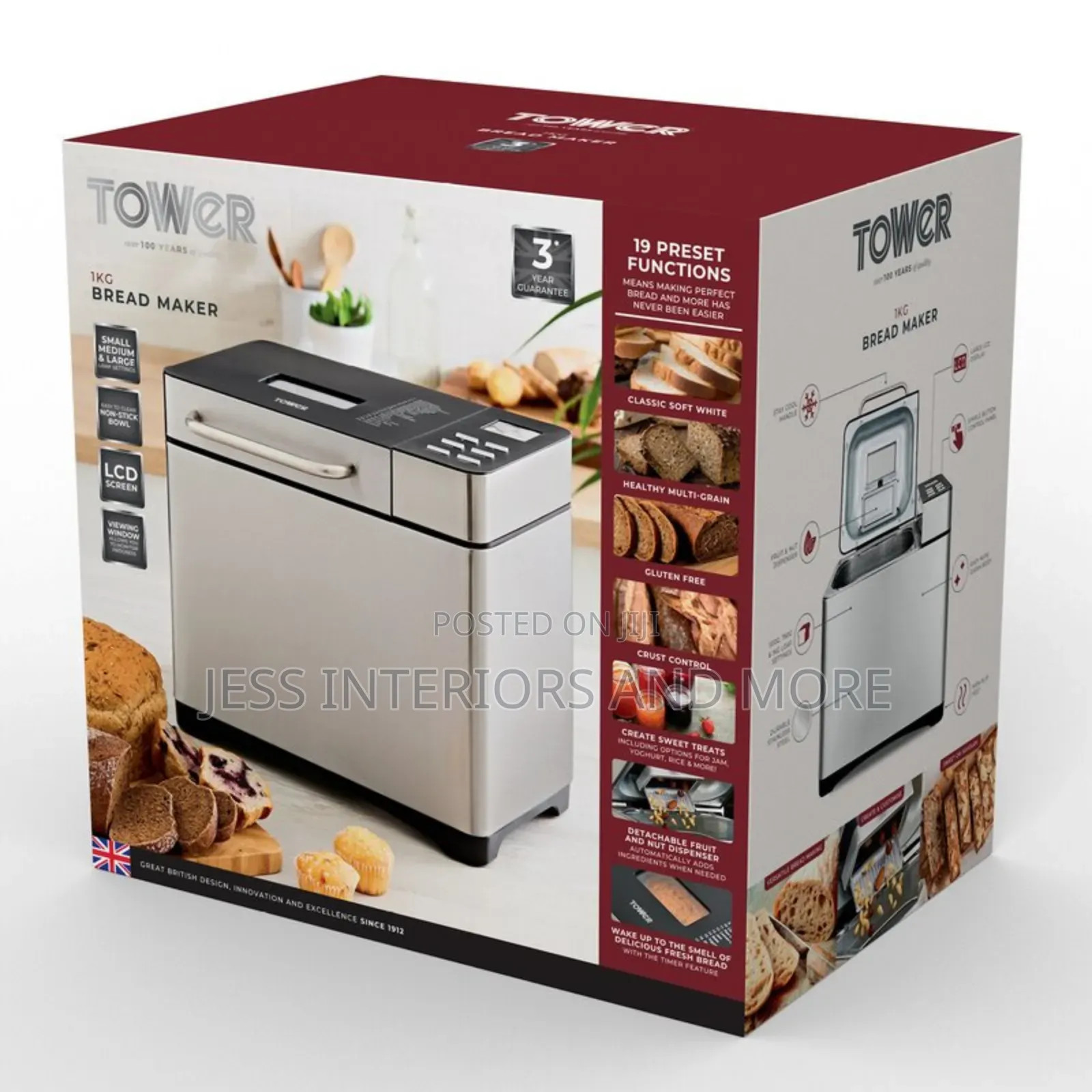 Tower T11005 Digital Bread Maker