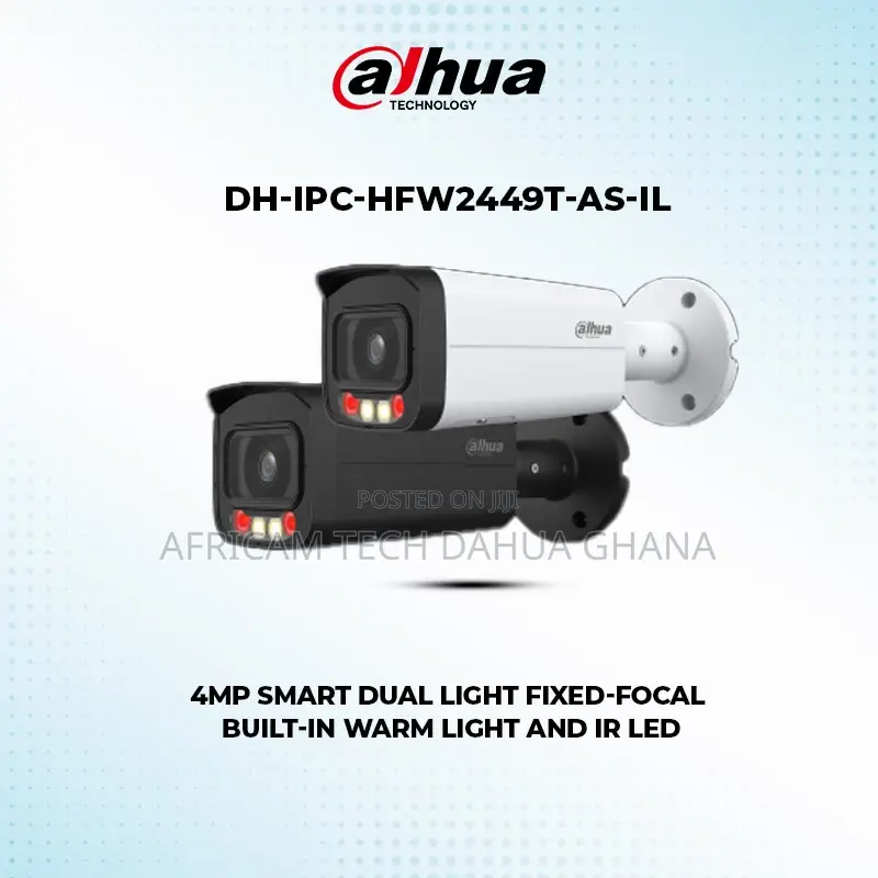 Dahua Network Camera Ip 4mp Alarm Light Audio Wifi