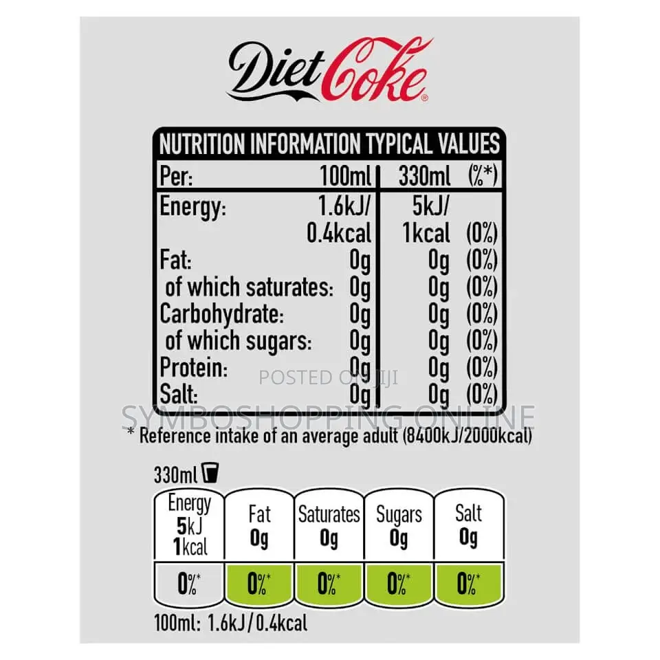 Diet Coke 24 X 330ml