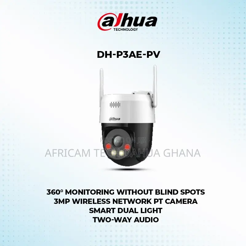 Dahua Network Camera Ip 3mp Wireless Camera Pt 360 Rotates
