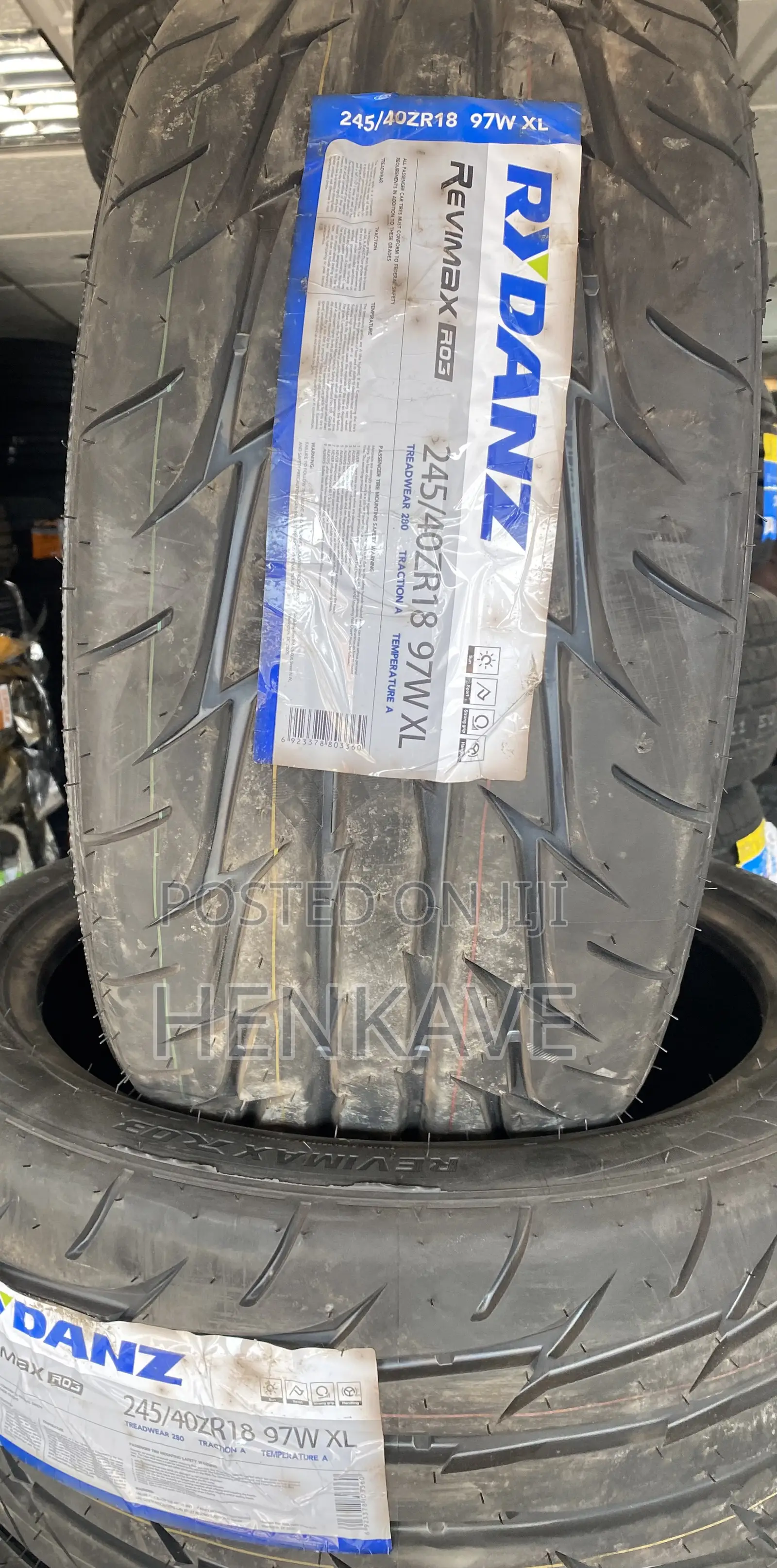 Original Brand New Tyres in Sizes
