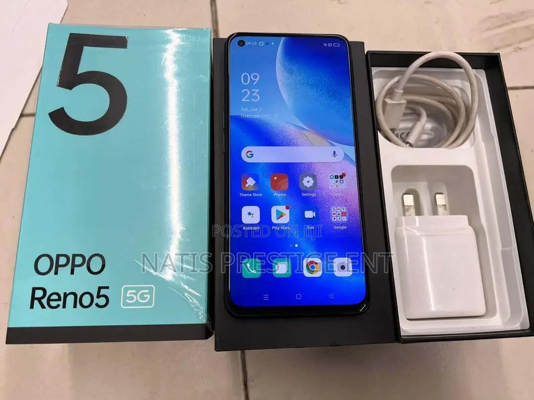 New Oppo Reno5 4G 128 GB Black
