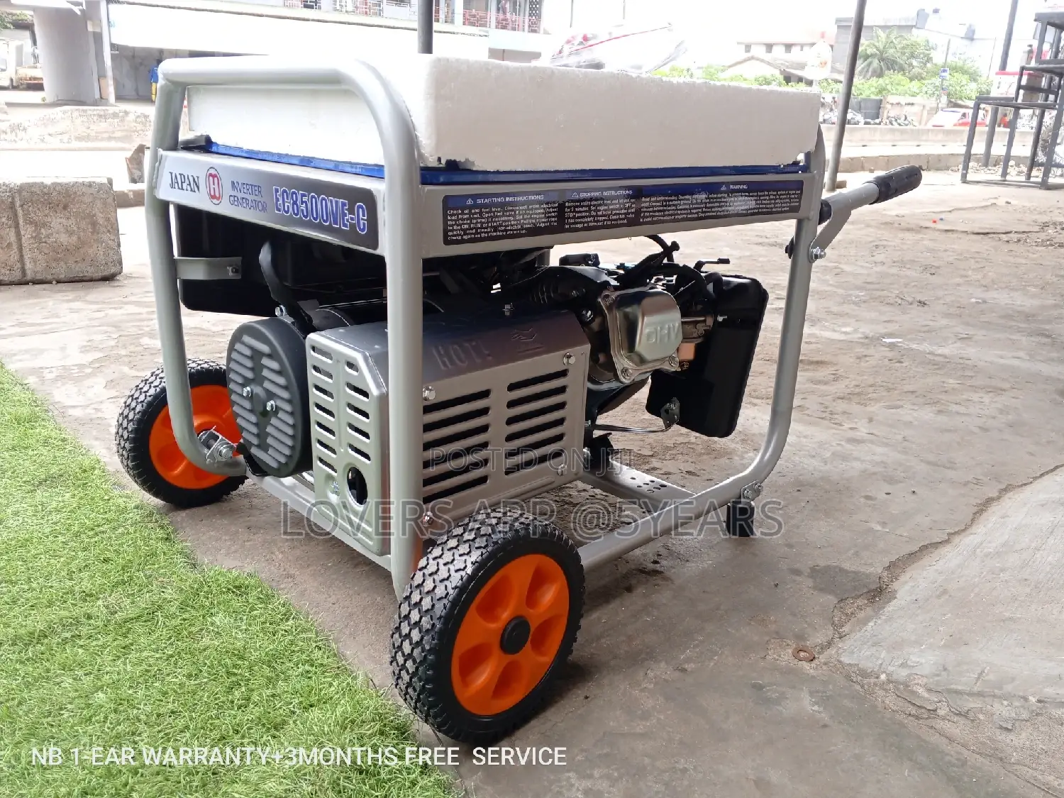 Super Quality Ecoolmax Geneset 7.5kva 8500W Silent Key Start
