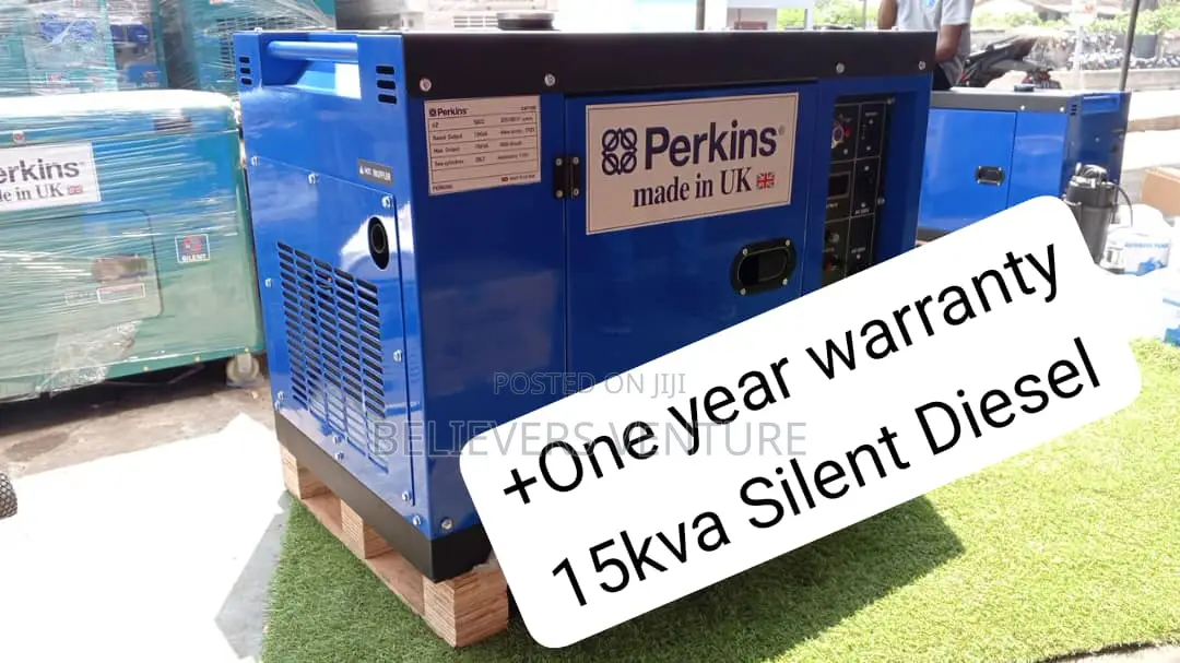 15kva 16500w Perkins Generator Silent Diesel Key Start Auto