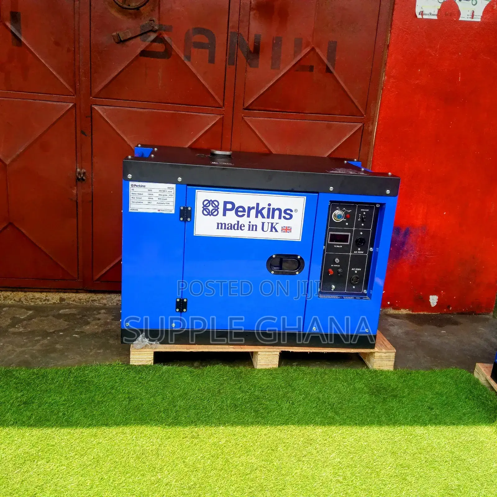 230/240voltage Perkins 15kva 16500watt Generator UK Made New