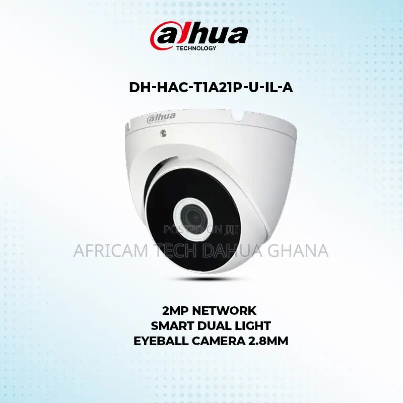 Dahua Camera Dome Indoor 2mp CCTV Smart Hybrid Audio Analog