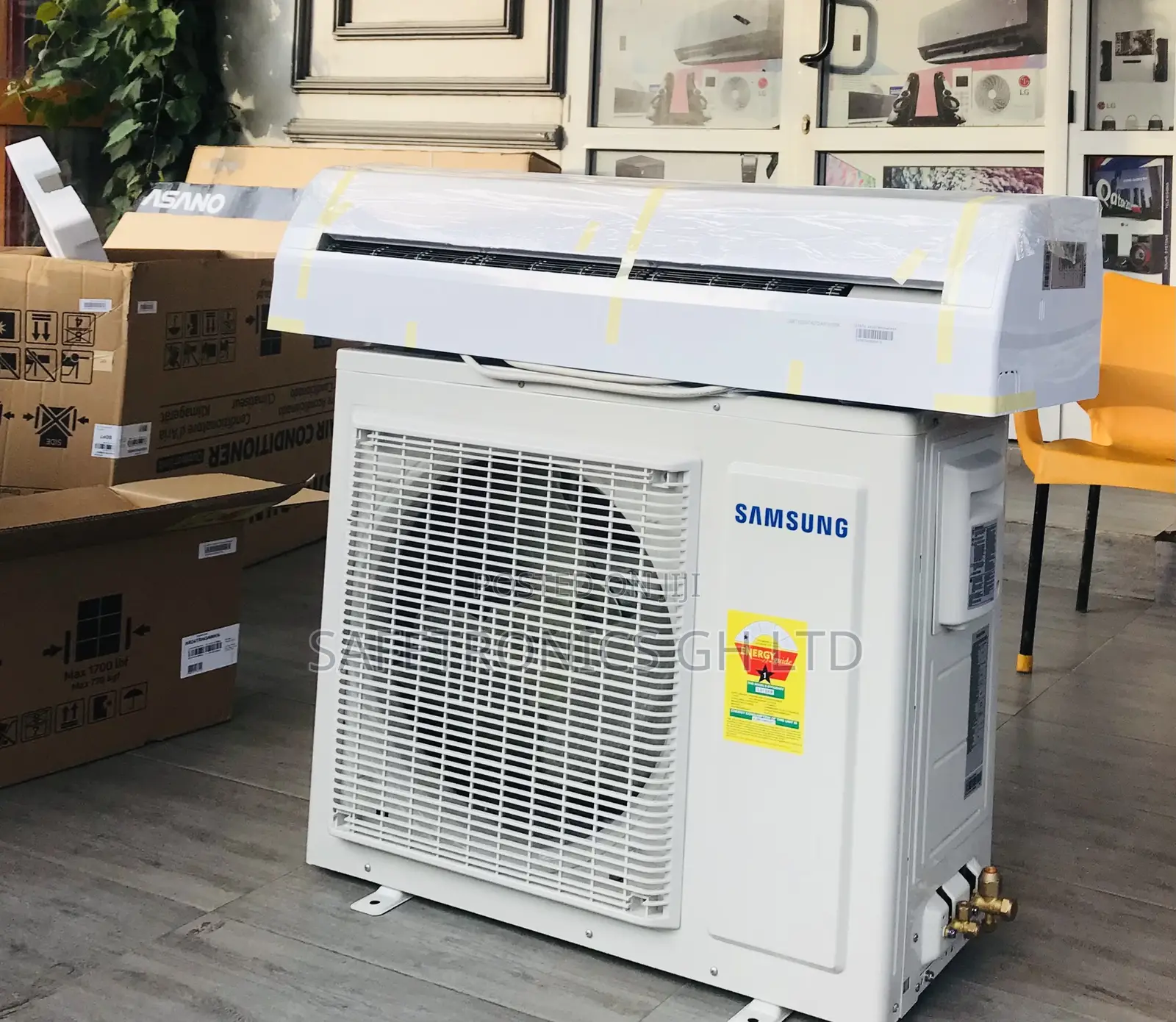 Electric 1.5hp R410 Inverter White Samsung AC