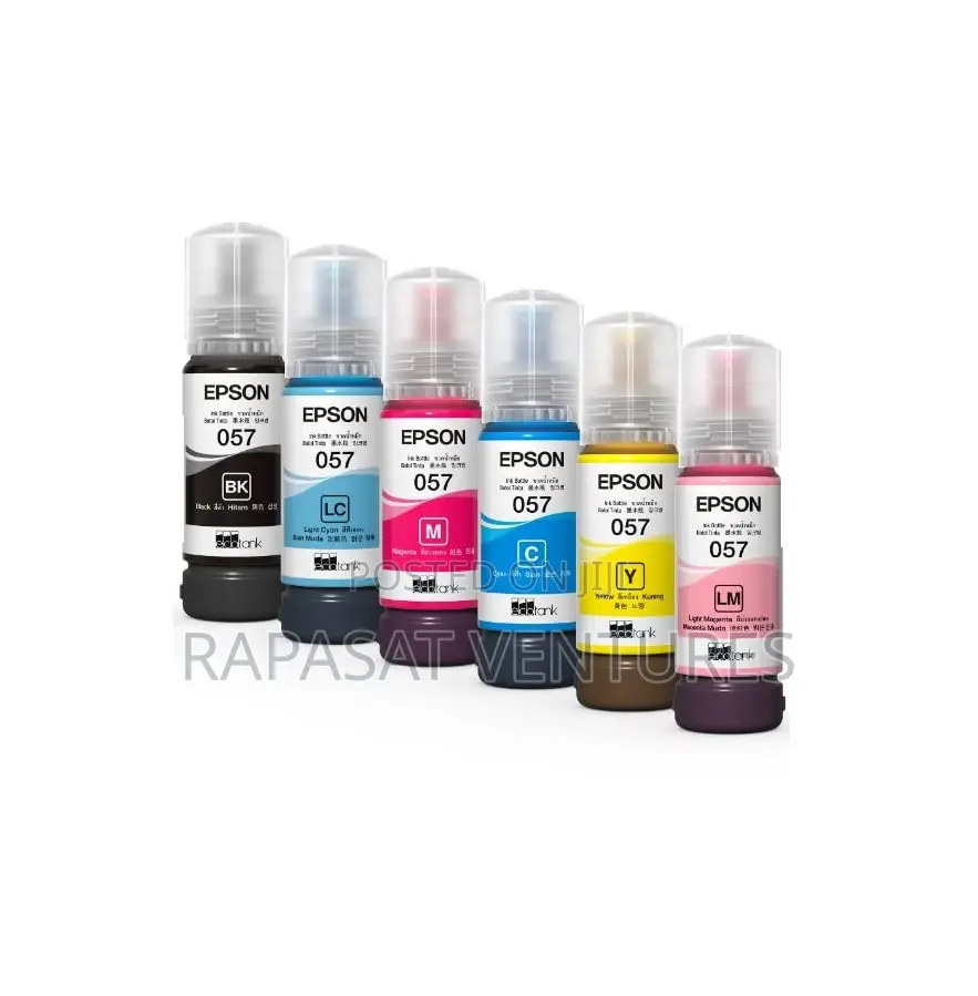 Epson 057 Original Ink Bottle All Colors - ¢200 Per Color
