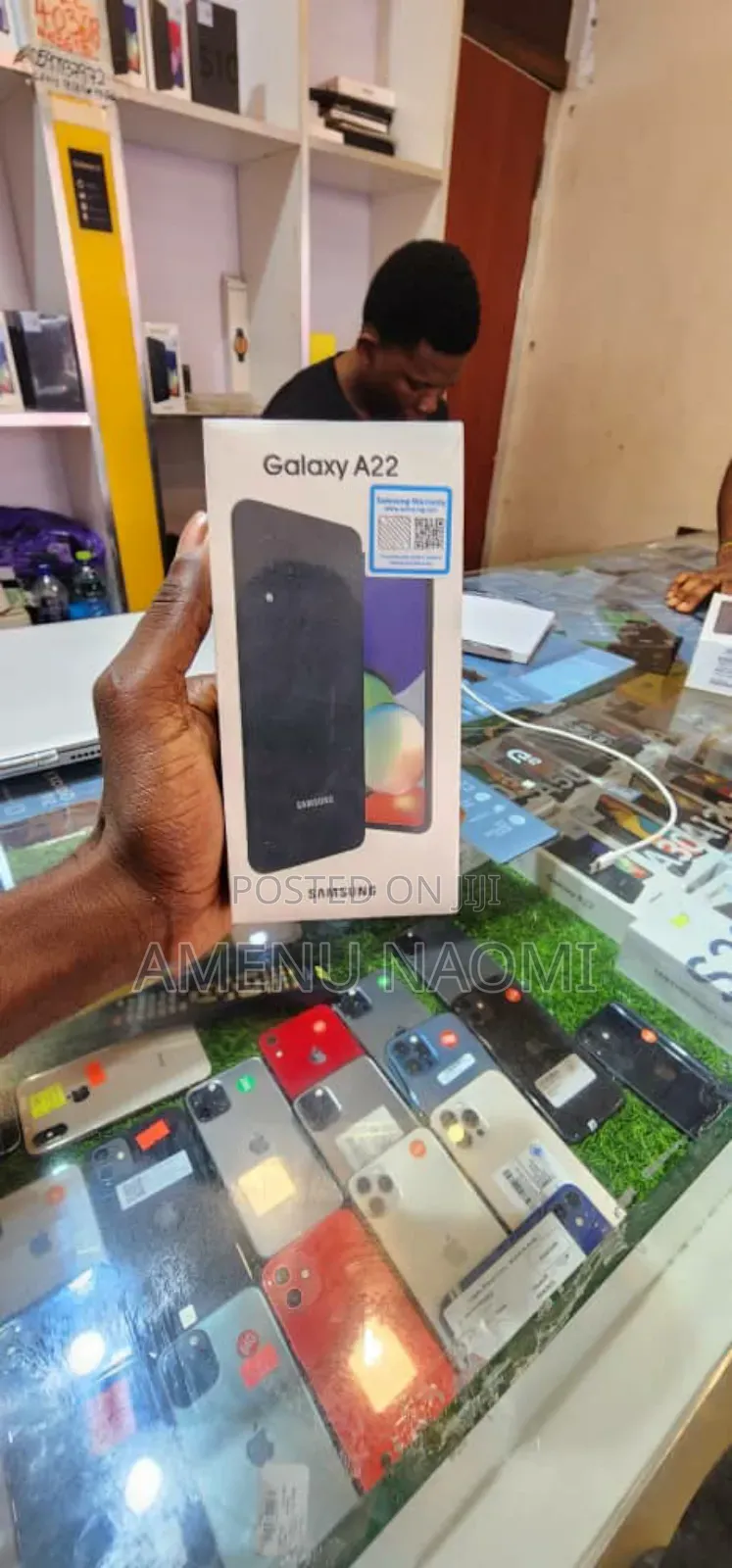 New Samsung Galaxy A22 5G 128 GB Black