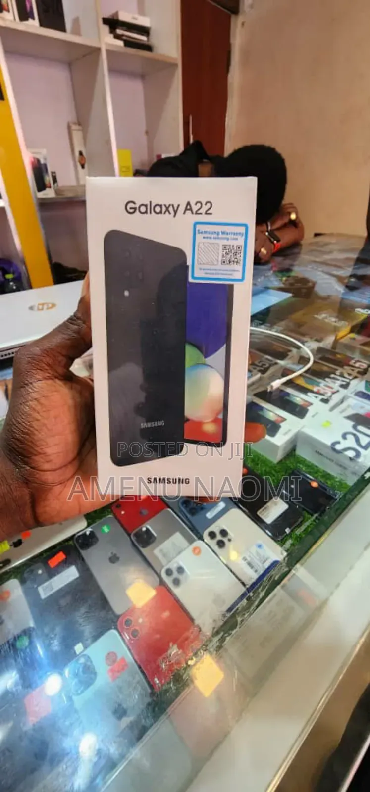 New Samsung Galaxy A22 5G 128 GB Black