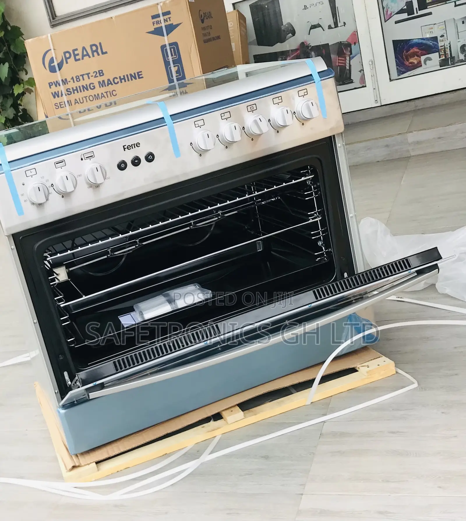 Unique Gray 4 Gas Burner 1 Electric Ferre 60by90 