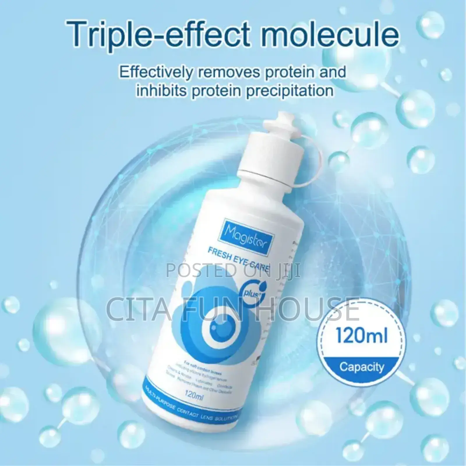 Multi-purpose Eye Contact Lens Solution 120ml