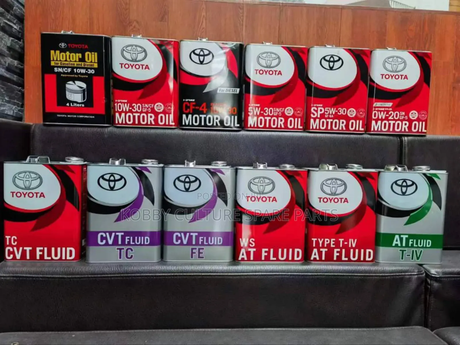 Original Toyota Oil Available for All Cars
