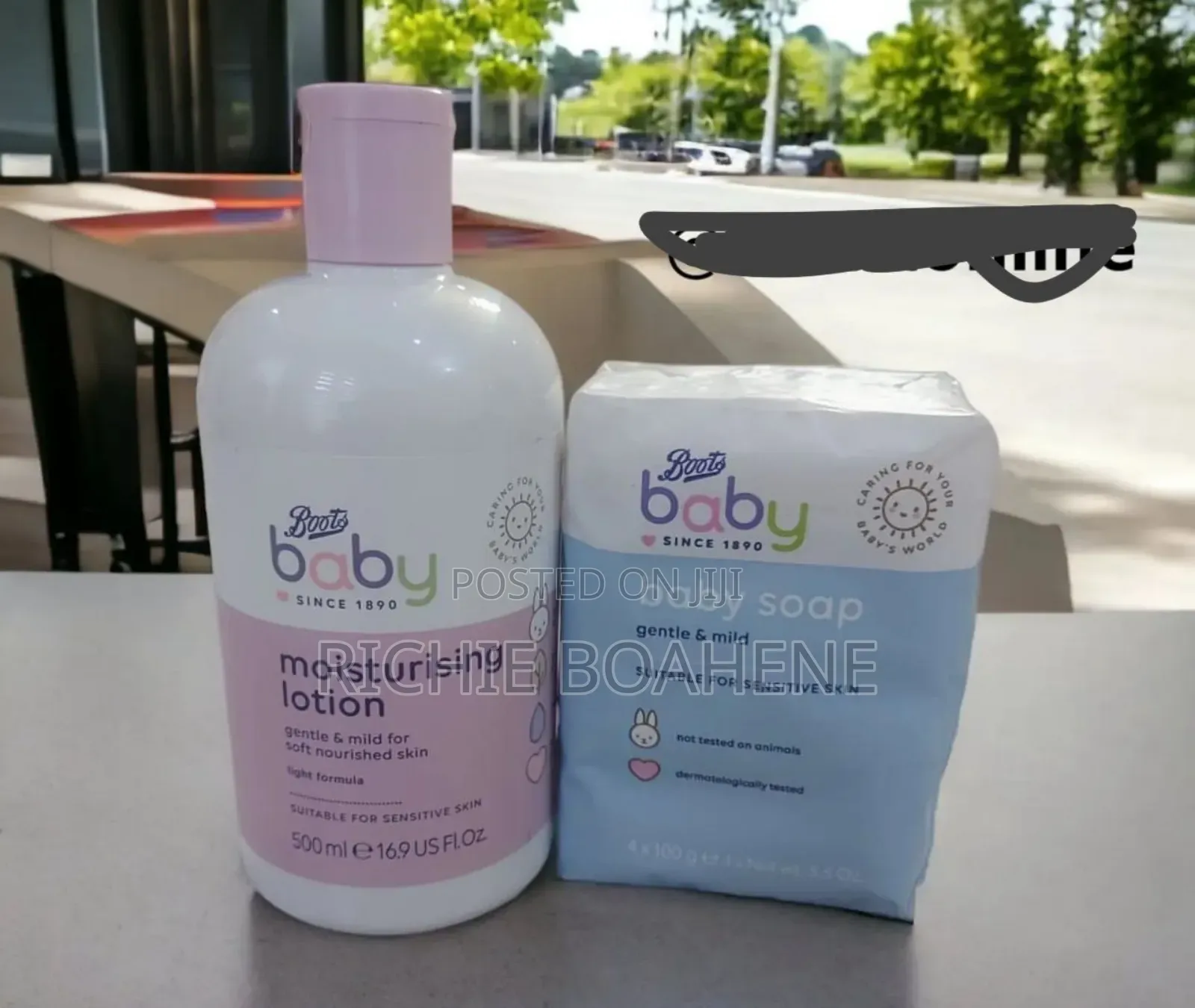 Boots Baby Lotion and Bar Soap