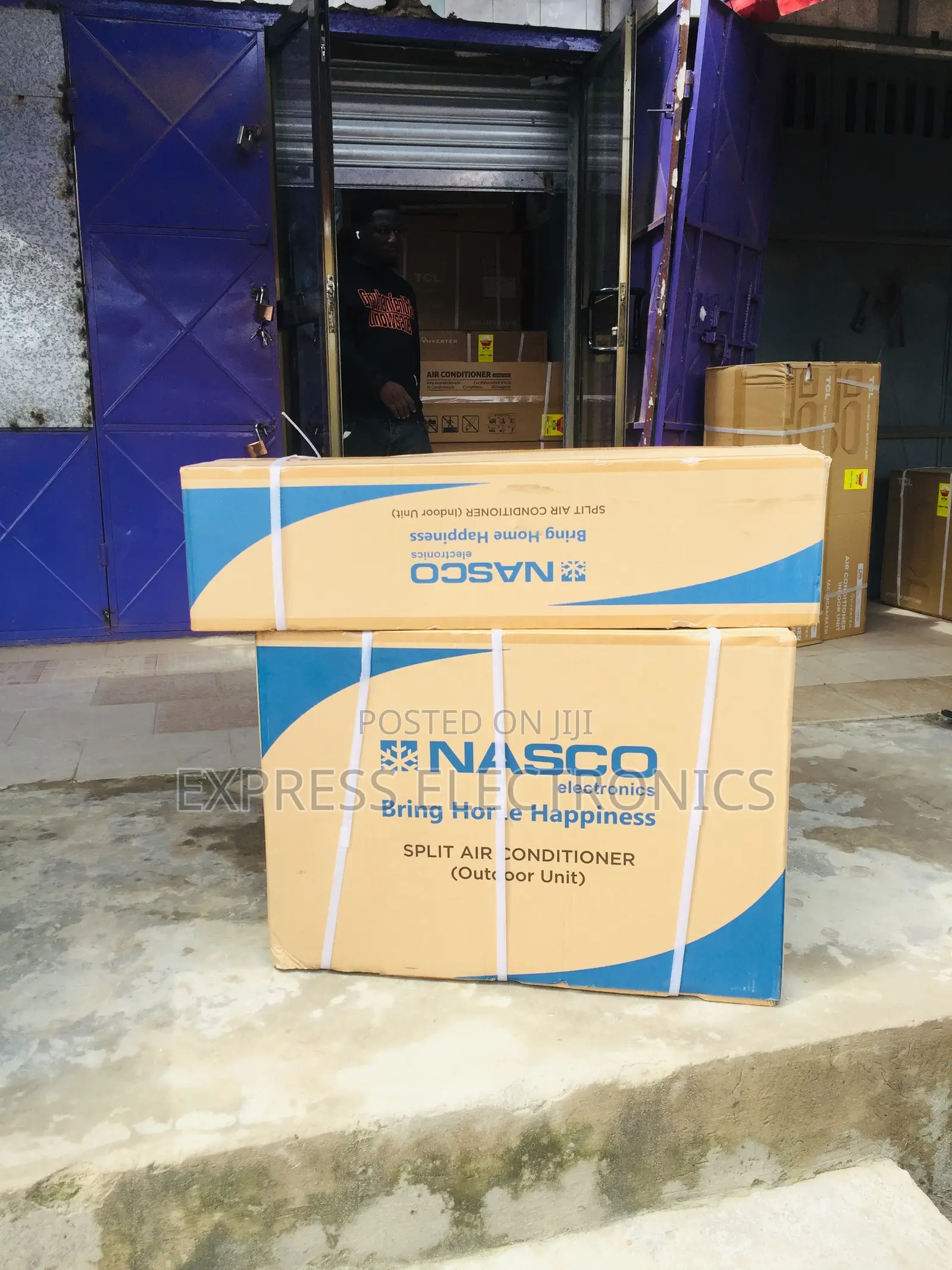 Better Deal on Nasco 2.0hp Split R410 Gas White AC.