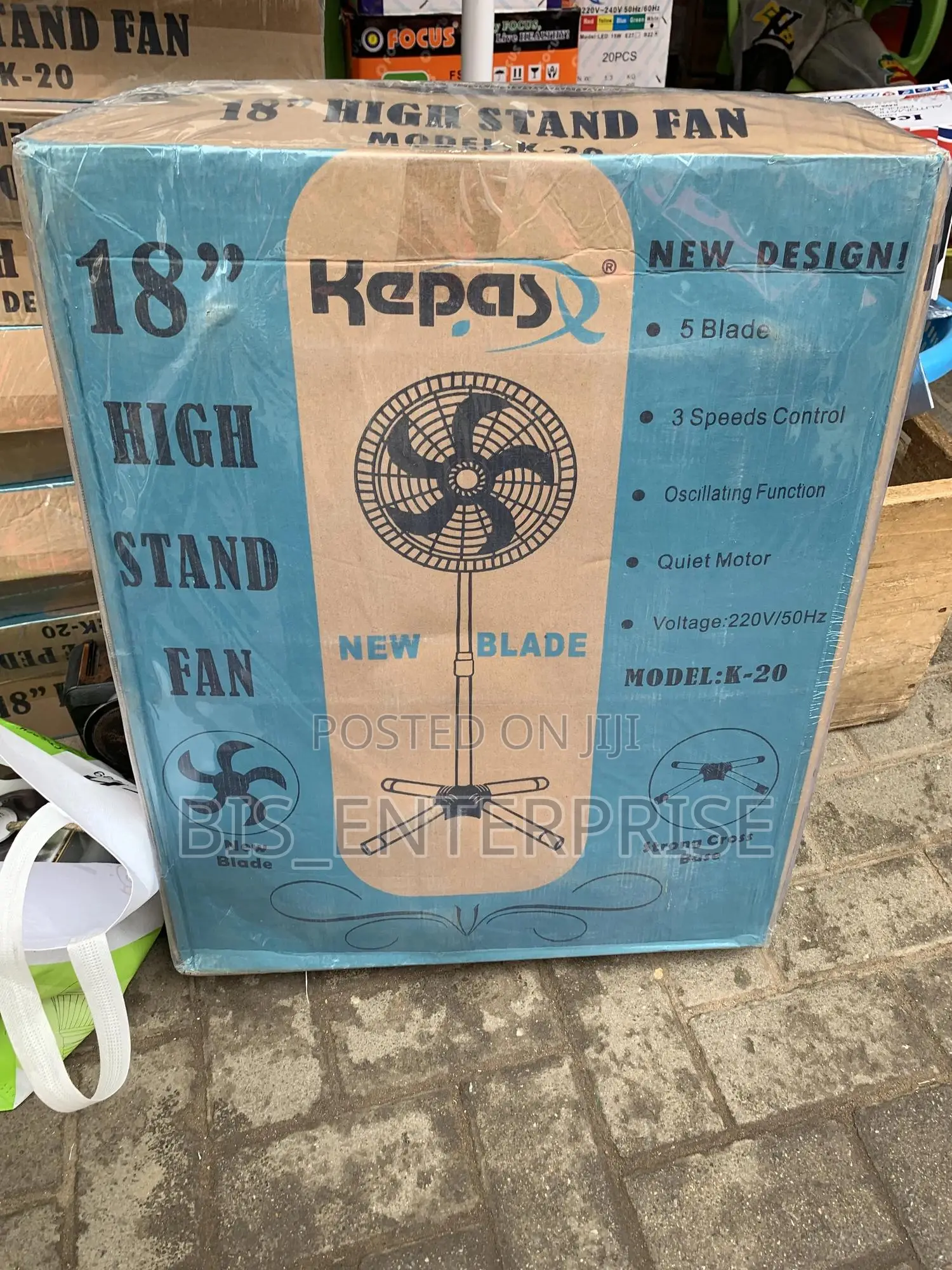 Kepas 18” Standing Fan (Highly Quality)