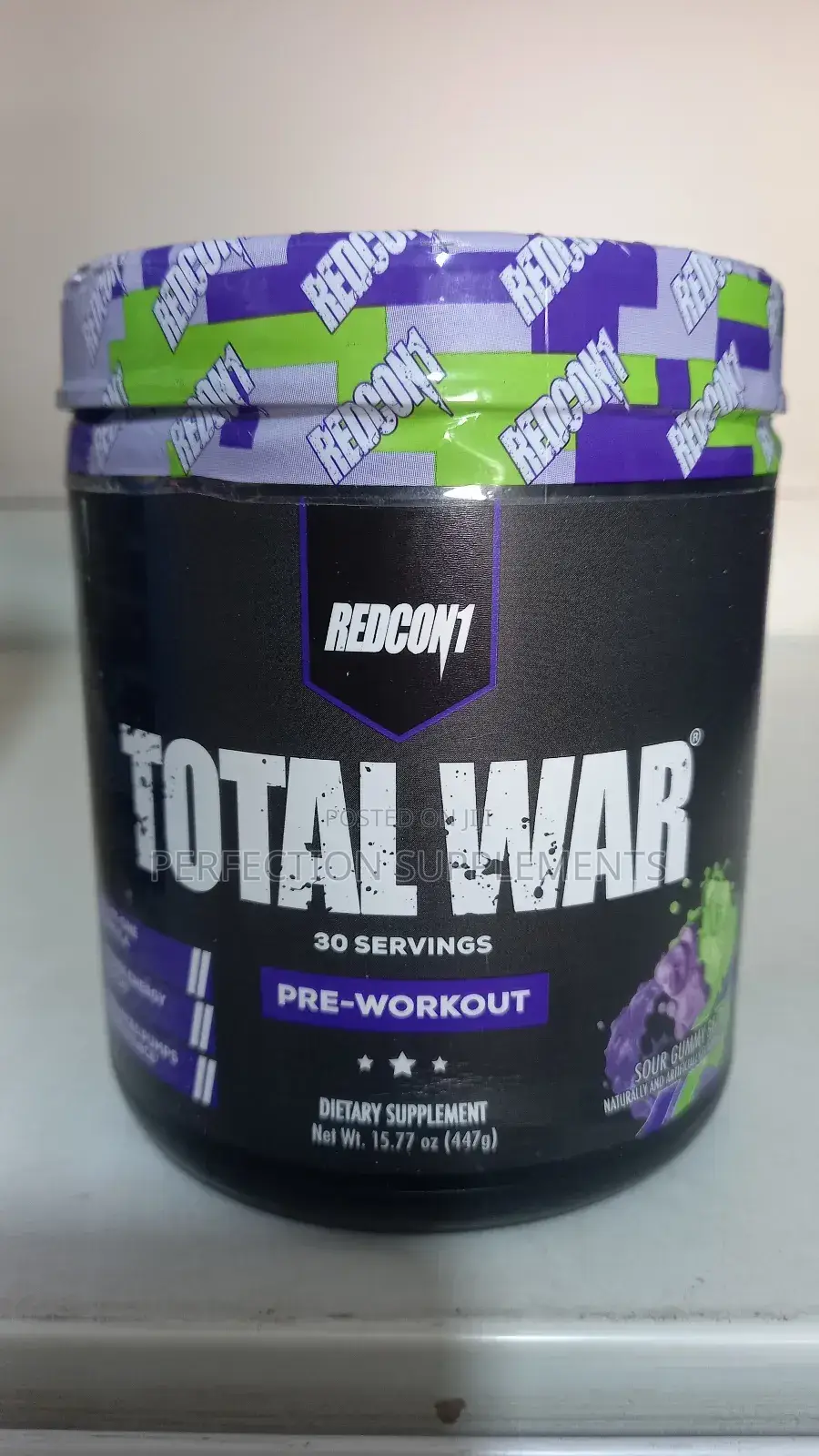 Total War Pre-Workout: For Energy, Strength and Endurance