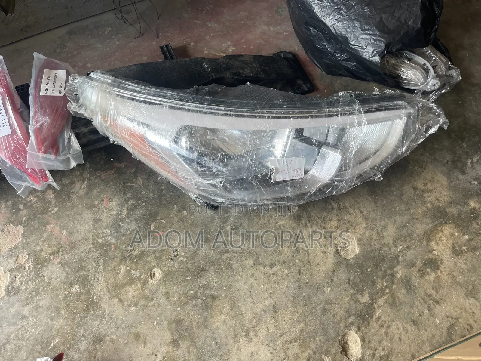 Hyundai Accent Headlight 2015 2016 2017