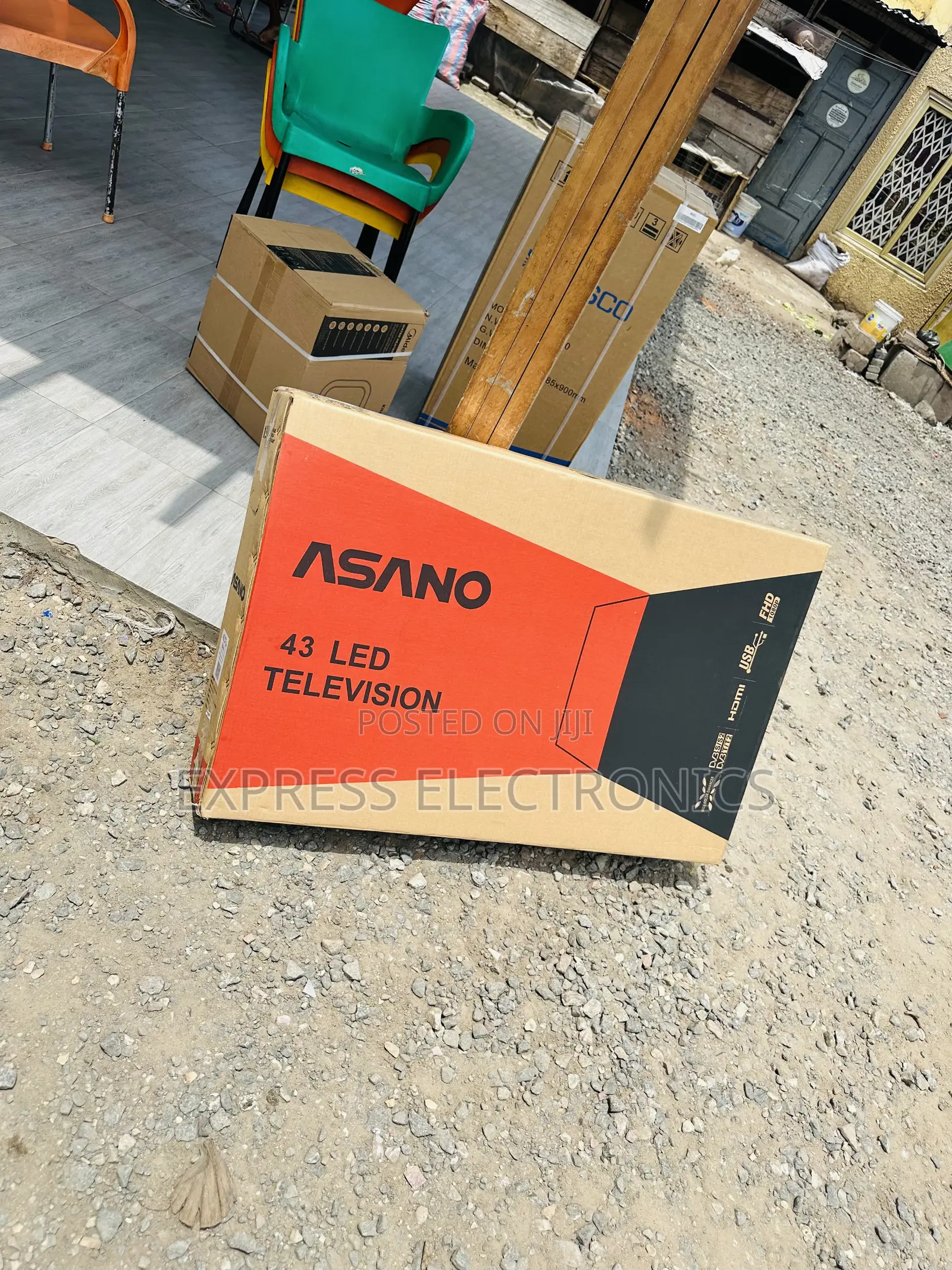 Smart Asano 43”FHD Satellite Television 