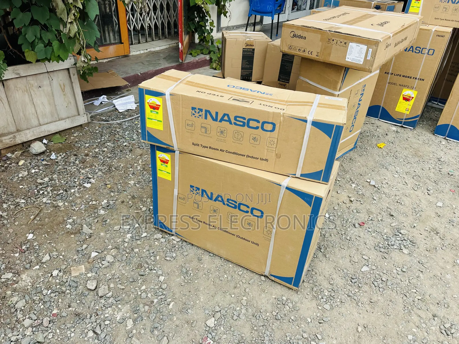 Multi Functional System Split R410 Gas 1.5hp Nasco Ac White
