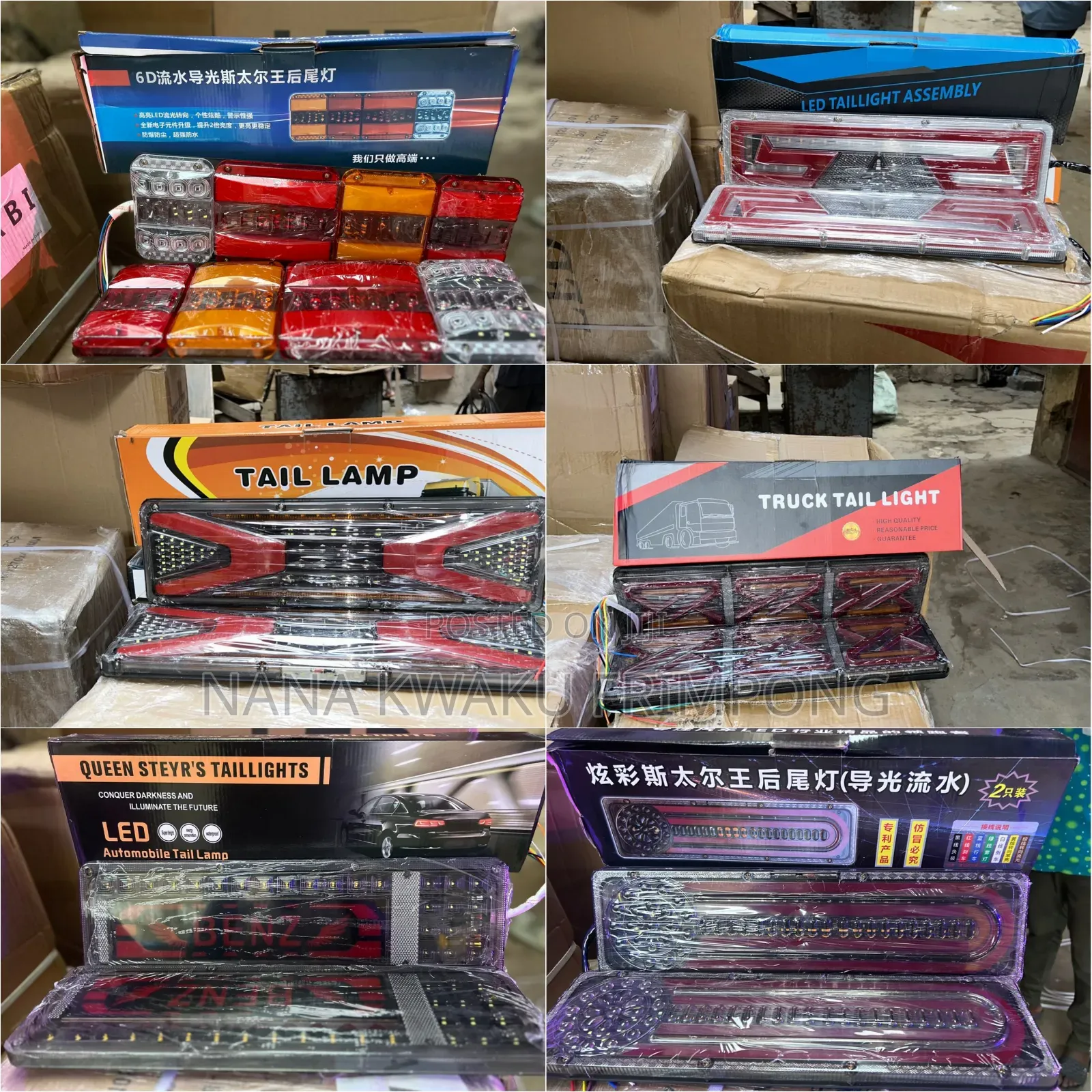 High Quality Trailer Truck Tail Lights Available
