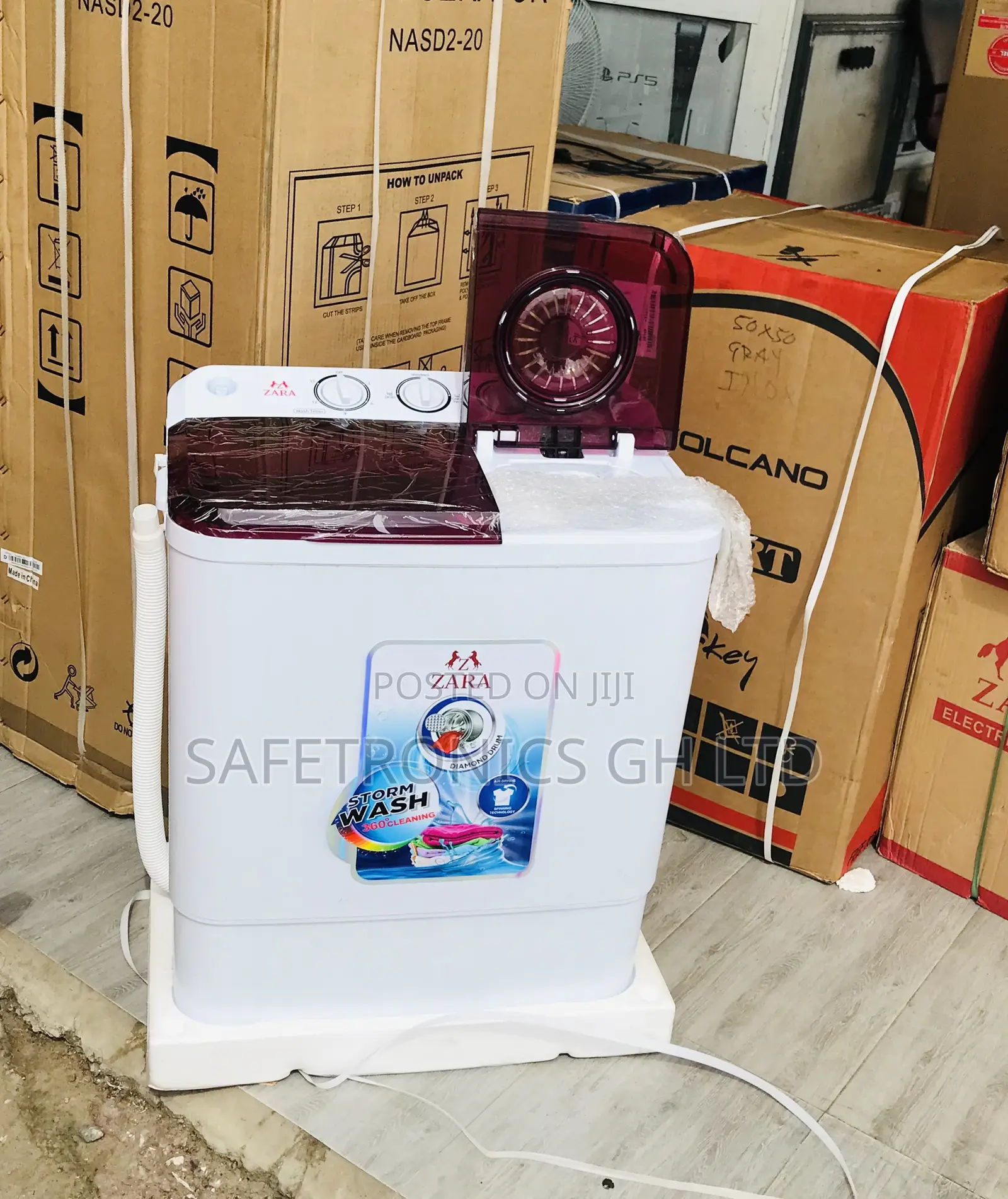 Semiautomatic Topload Washer Zara 5kg 
