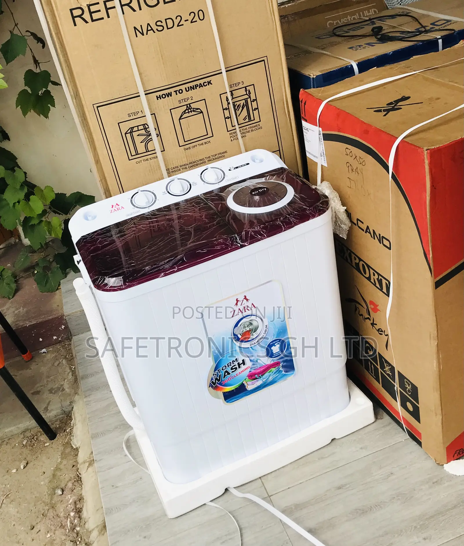 Lastest 5kg Topload Zara Semiautomatic Washer 