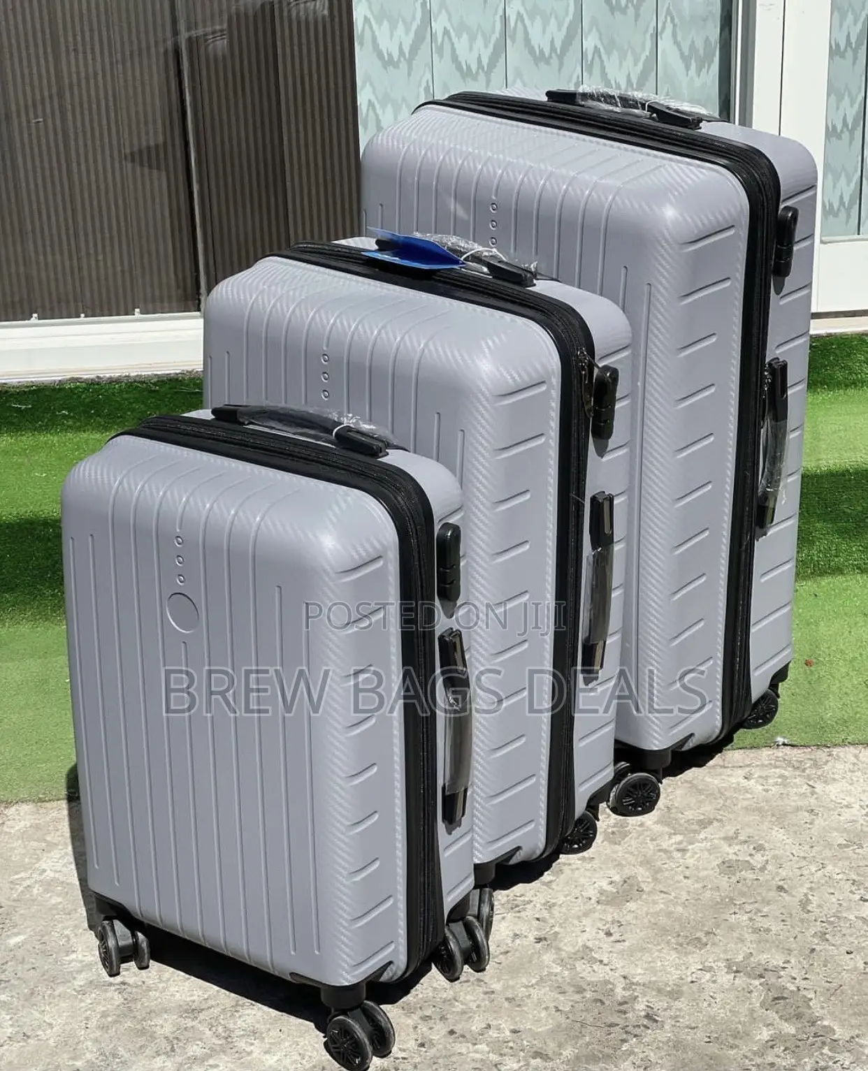 Original Jony 3set Fiber Anticrack Suitcase for Engagement