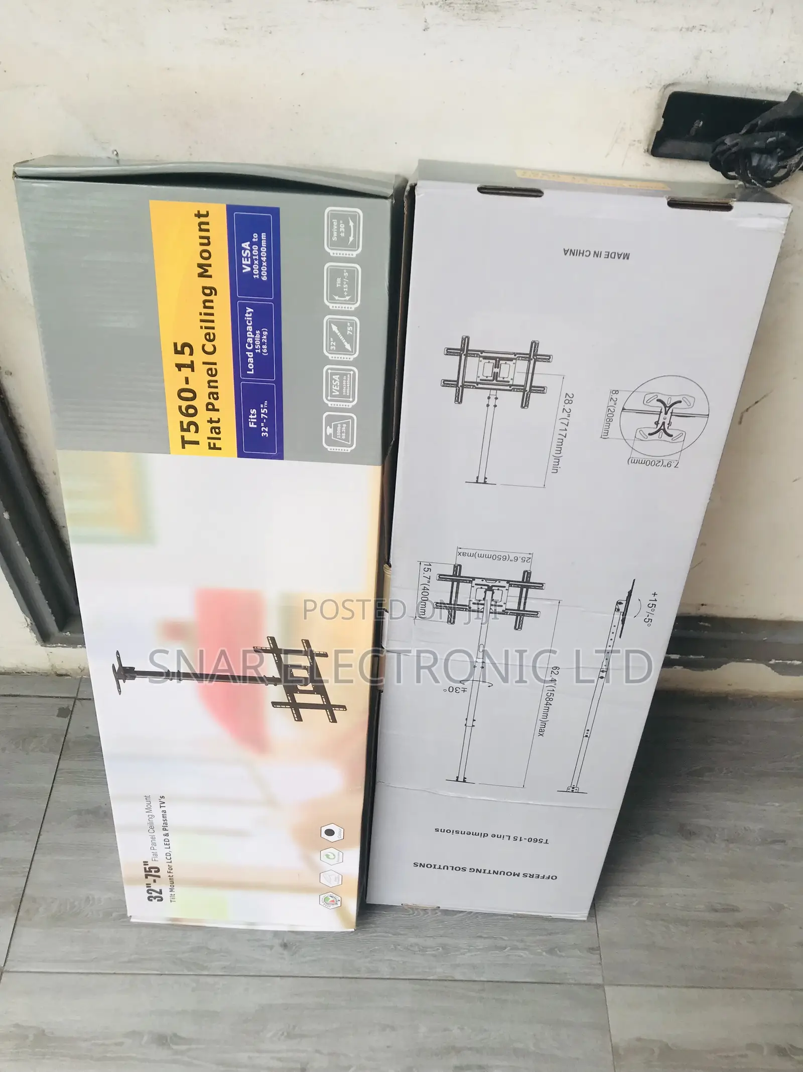 T Inches LCD, LED TV Wall Ceiling Mount Bracket